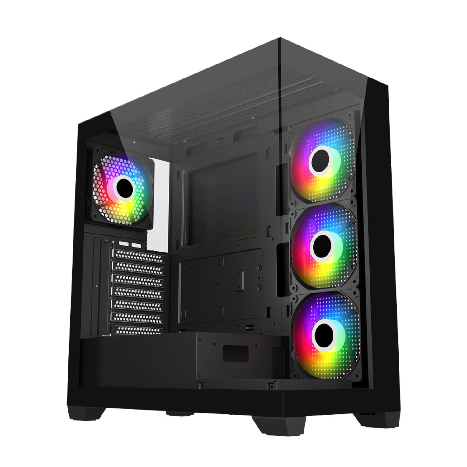 FSP_M340-BA_wr_01a FSP M340 ARGB ATX Gaming Chassis - Black