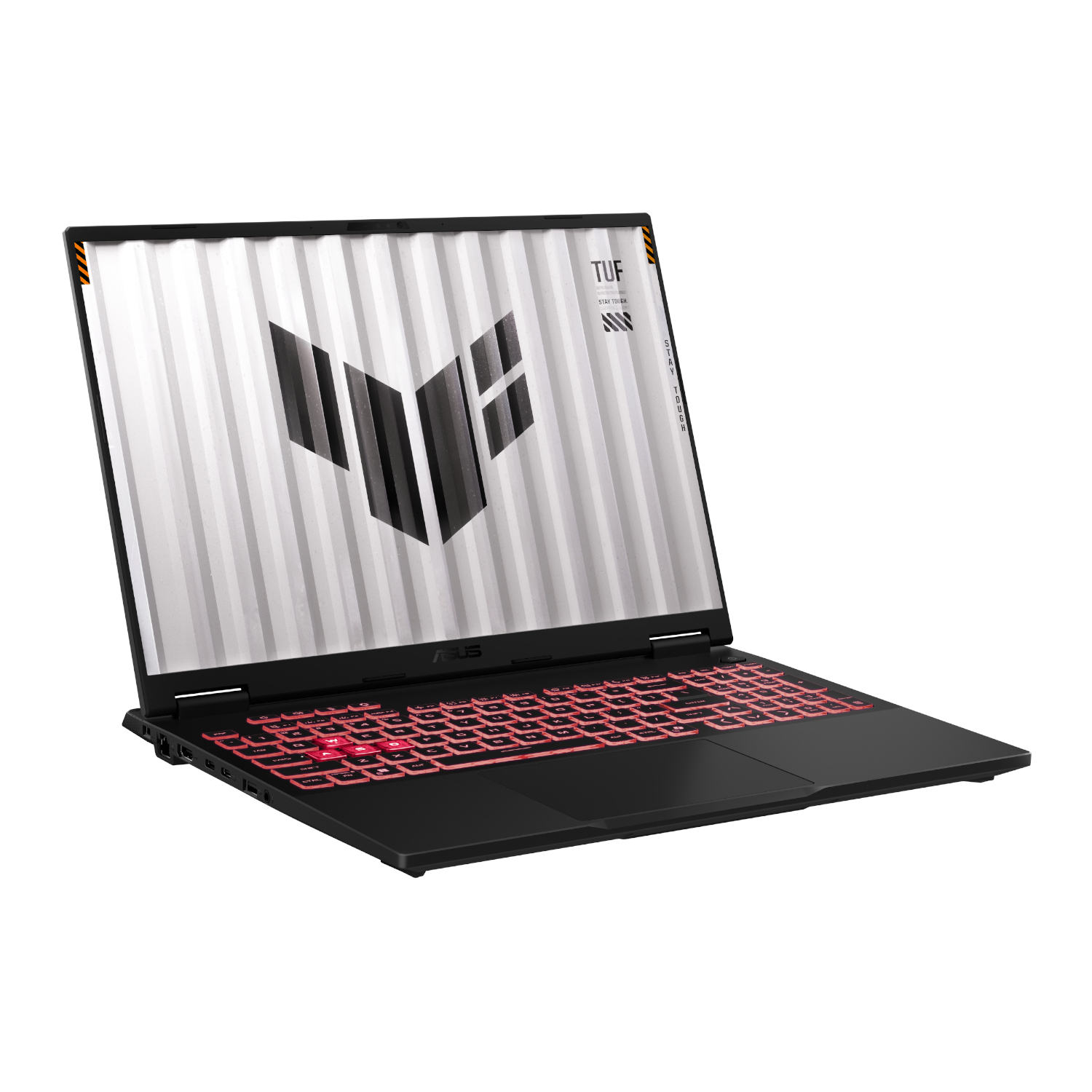 FX608JHR-I716512G0W_Asus-TUF-Gaming-F16-Intel-i7-14650HX-Gaming-Notebook-Grey_wr_02a Asus TUF Gaming F16 Gaming Laptop 16" | i7 14650HX | 16GB DDR5 | RTX 5050 | 512GB SSD | Windows 11 Home