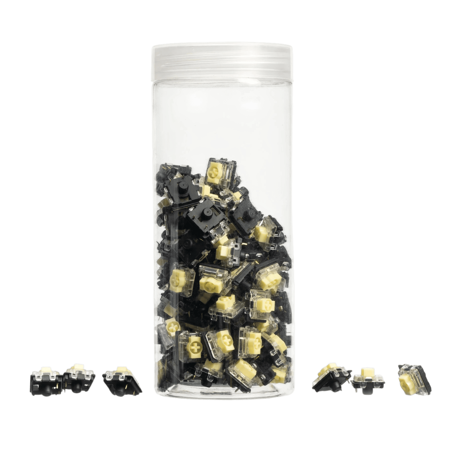 G195_Keychron_Banana_Gateron_KS-33_Low_Profil_wr_01 Keychron Banana Gateron KS-33 Low Profile 2.0 Mechanical Switch 110 pcs