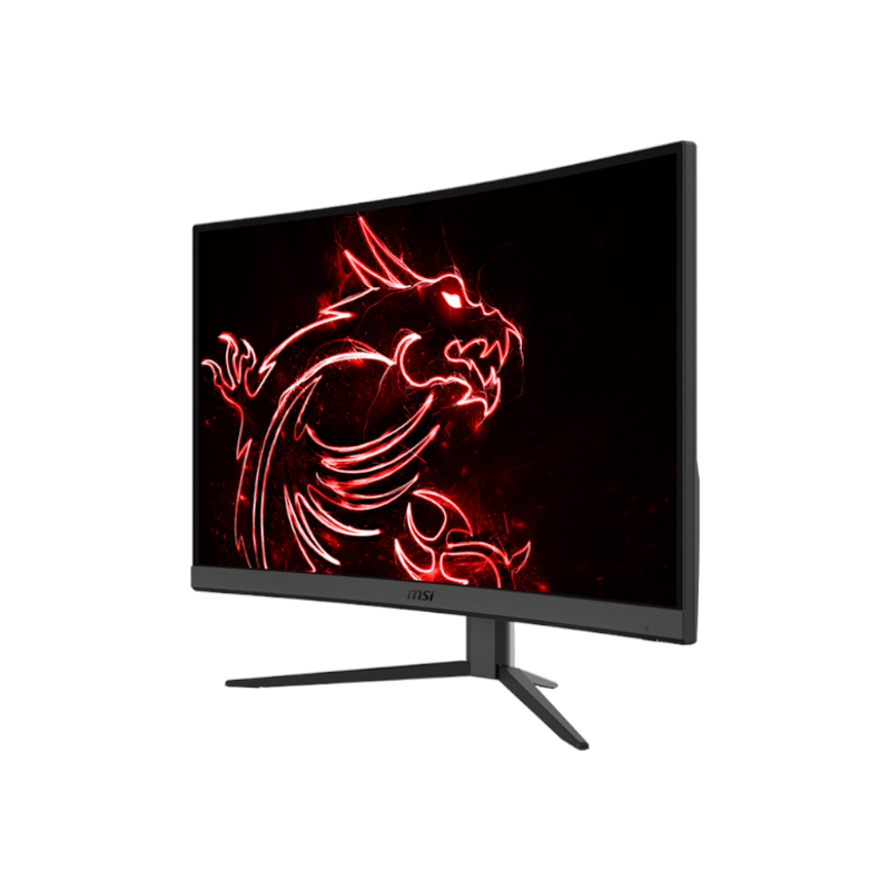 G27C4E3_wr_02 MSI G27C4 E3 27" Gaming Monitor 1920 x 1080 (FHD) VA 170Hz FreeSync Premium HDMI Displayport Tilt Black