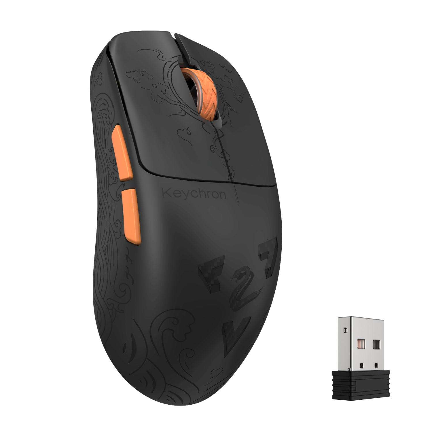 Created with GIMP Keychron G3 Ultra-Light Wireless Gaming Mouse - Black