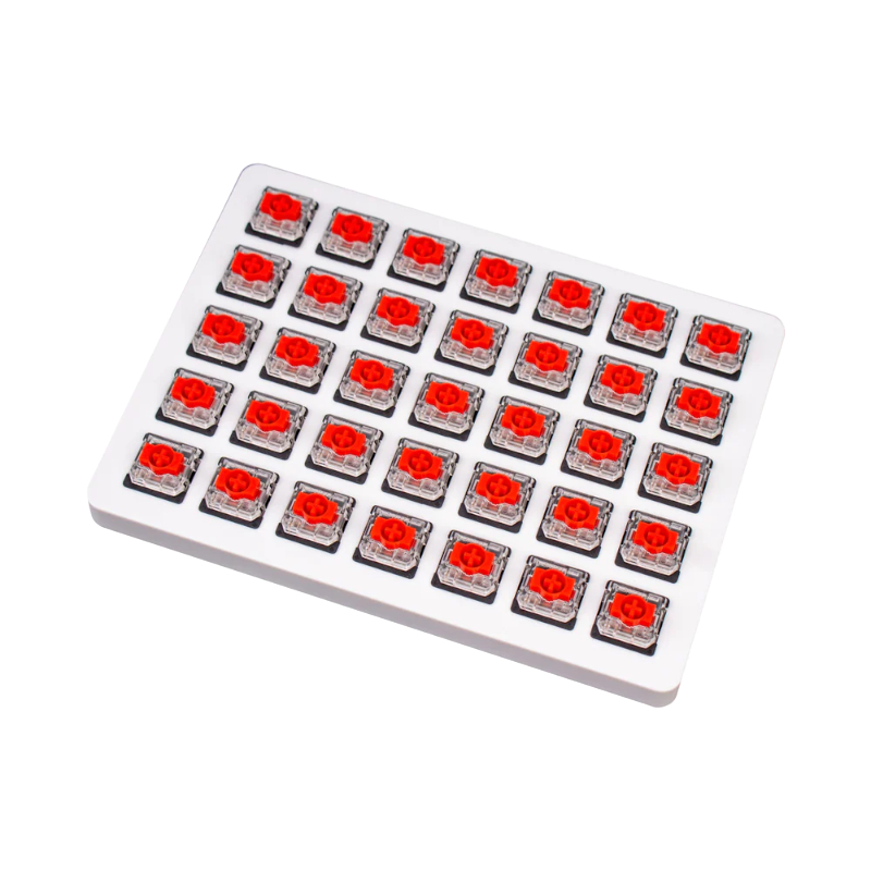 G50_wr_01 Keychron Red Gateron Low Profile Switches 110 pcs