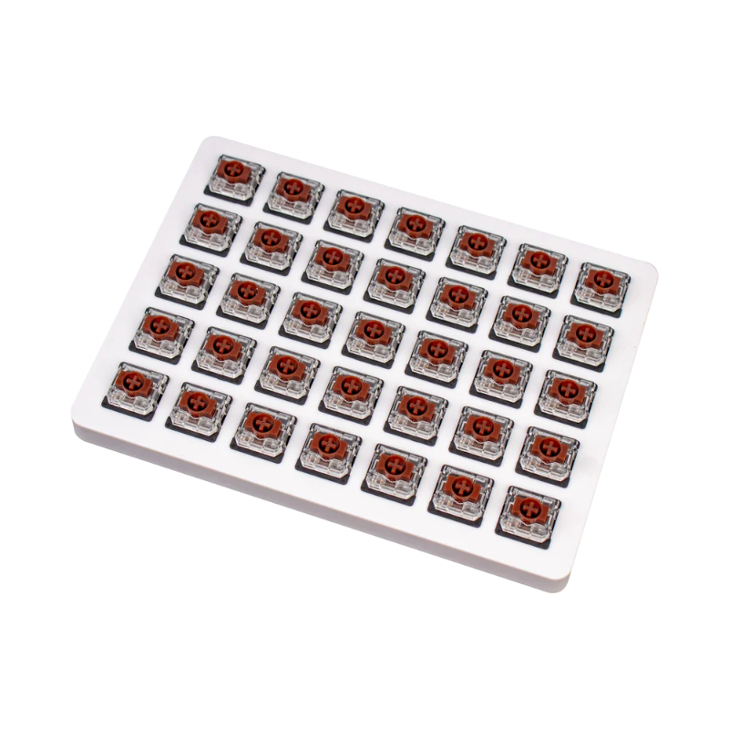 G52_wr_01 Keychron Brown Gateron Low Profile Switches 110 pcs