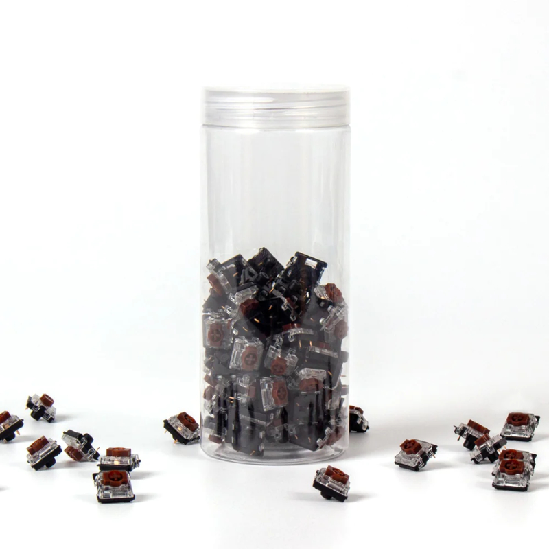 G52_wr_02 Keychron Brown Gateron Low Profile Switches 110 pcs
