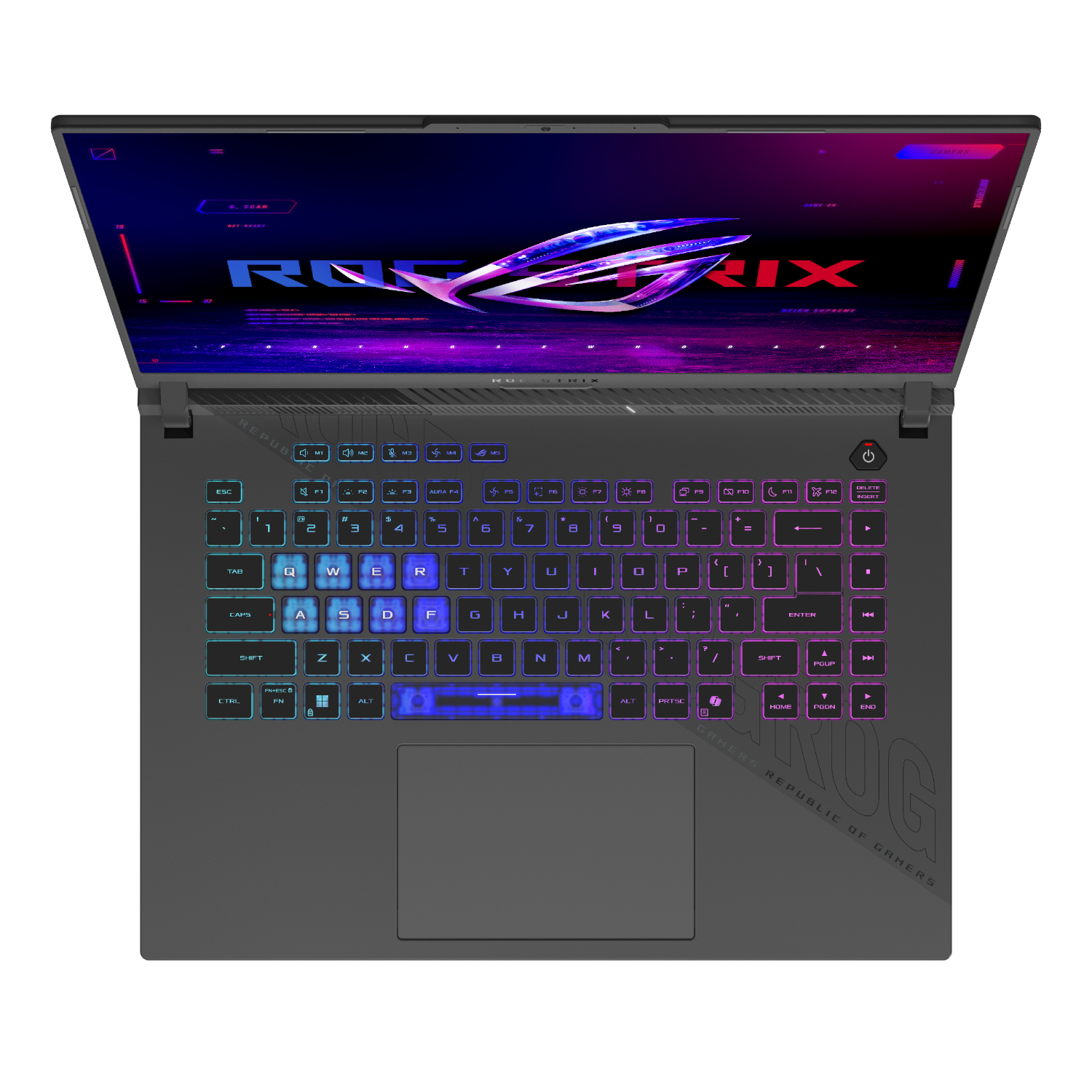 G614PM-91610G0W_Asus-ROG-Strix-G16-AMD-Ryzen-9-8940HX-Windows-11-Home-Gaming-Notebook-Grey_wr_04a Asus ROG Strix G16 Gaming Laptop 16" | Ryzen 9 8940HX | 16GB DDR5 | RTX 5060 | 1TB SSD | Windows 11 Home