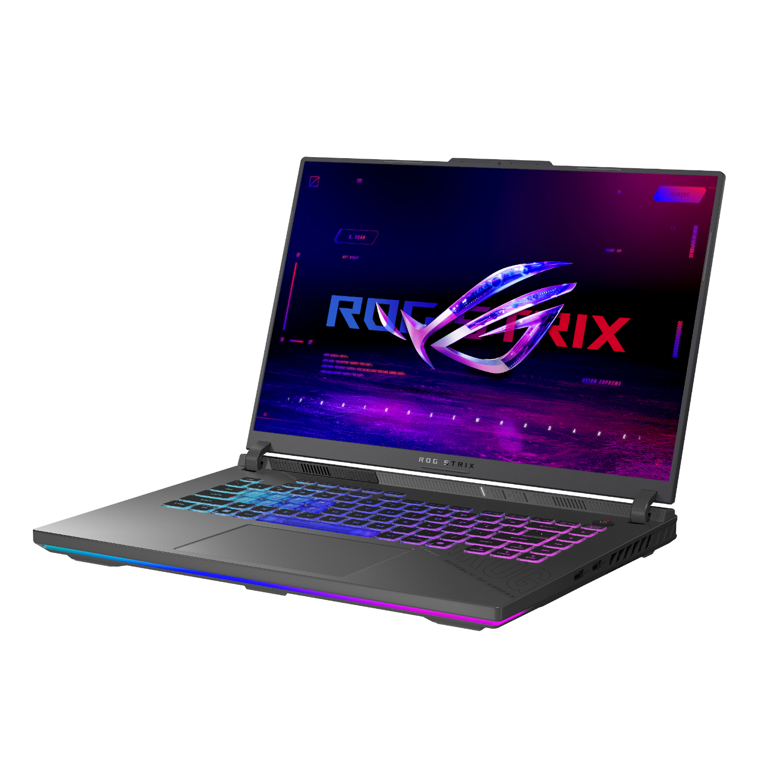 G614PM-91610G0W_Asus-ROG-Strix-G16-AMD-Ryzen-9-8940HX-Windows-11-Home-Gaming-Notebook-Grey_wr_05a Asus ROG Strix G16 Gaming Laptop 16" | Ryzen 9 8940HX | 16GB DDR5 | RTX 5060 | 1TB SSD | Windows 11 Home