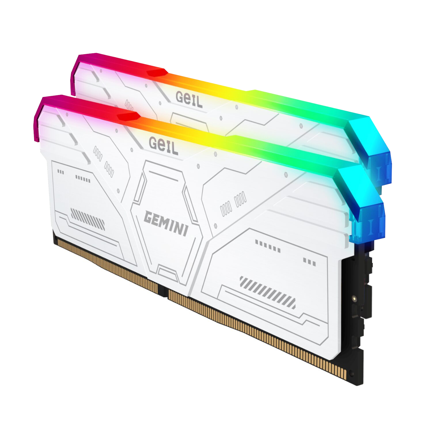 GAMSW532GB6000C36CDC_GeIL-Gemini-RGB-32GB-DDR5-6000MHz-Desktop-Gaming-Memory-Kit-2-x-16GB-–-White_wr_04 GeIL Gemini RGB 32GB DDR5 6000MHz Desktop Gaming Memory Kit (2 x 16GB) – White