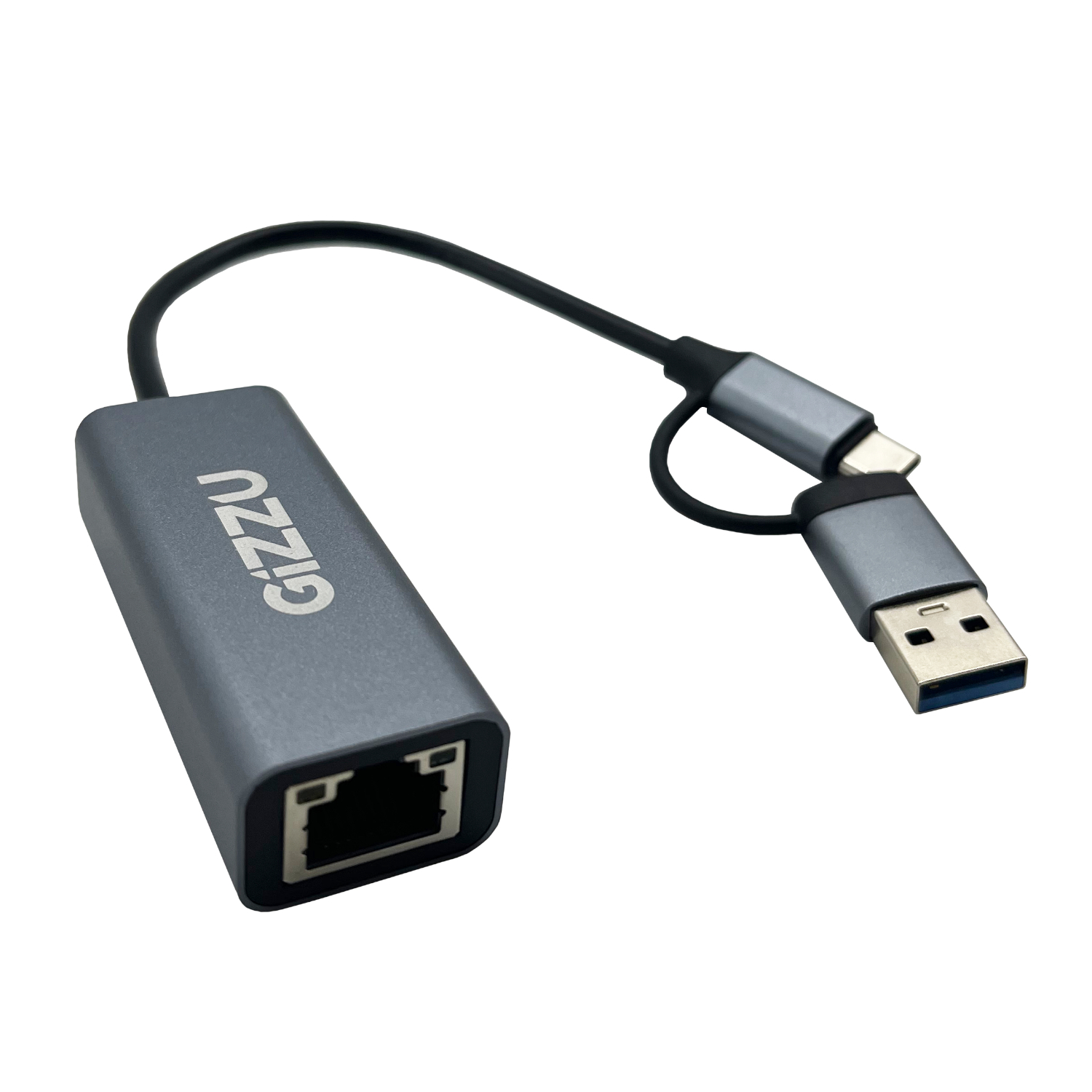 GAPCGB_Gizzu-Gizzu-USB-to-Gigabit-1000Mbps-Adapter-Grey_wr_02a Gizzu High Speed Type-C/A to Gigabit Adapter Poly