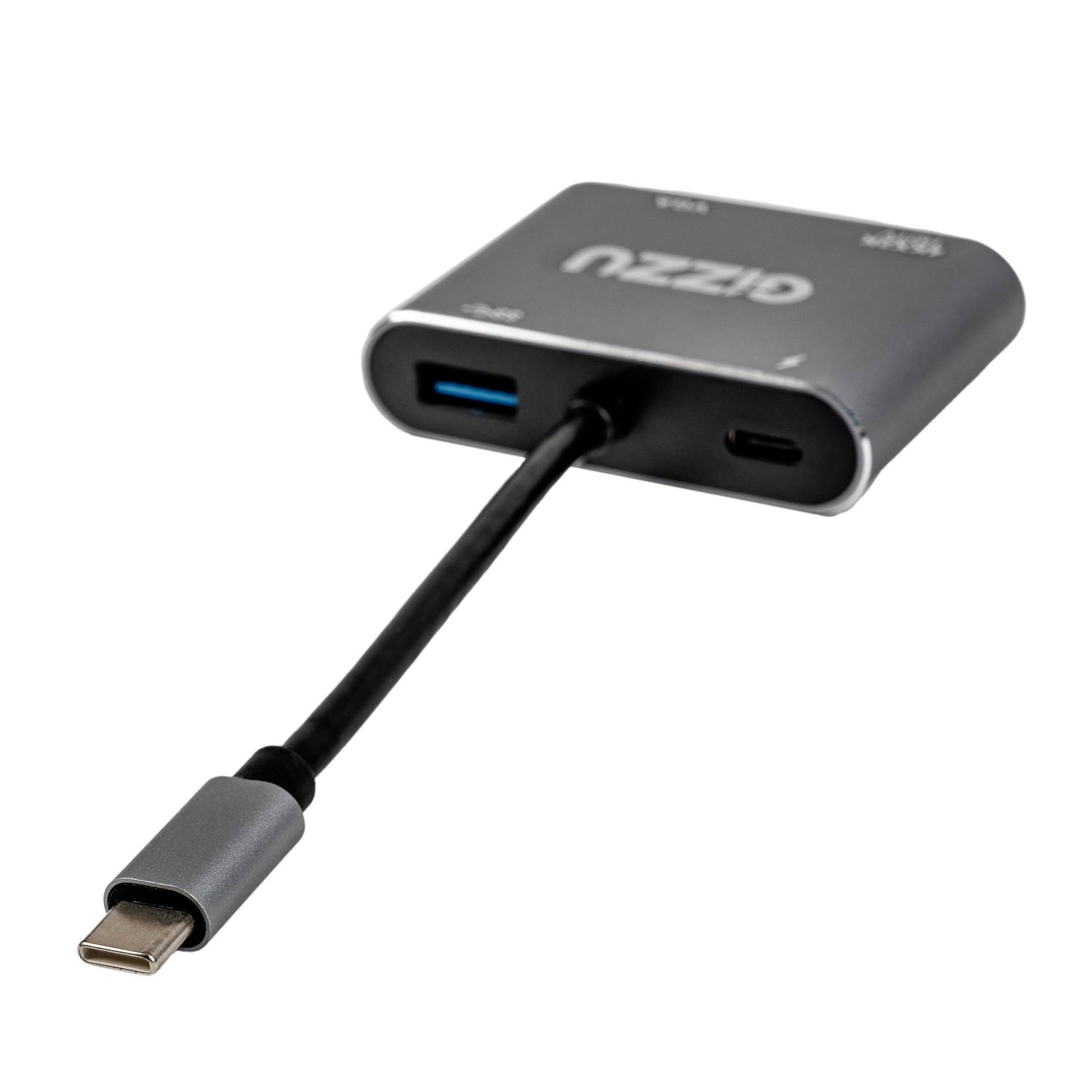 GAPCHVUPD_wr_02a Gizzu 4-in-1 Type-C to HDMI/VGA/USB3.0 Hub