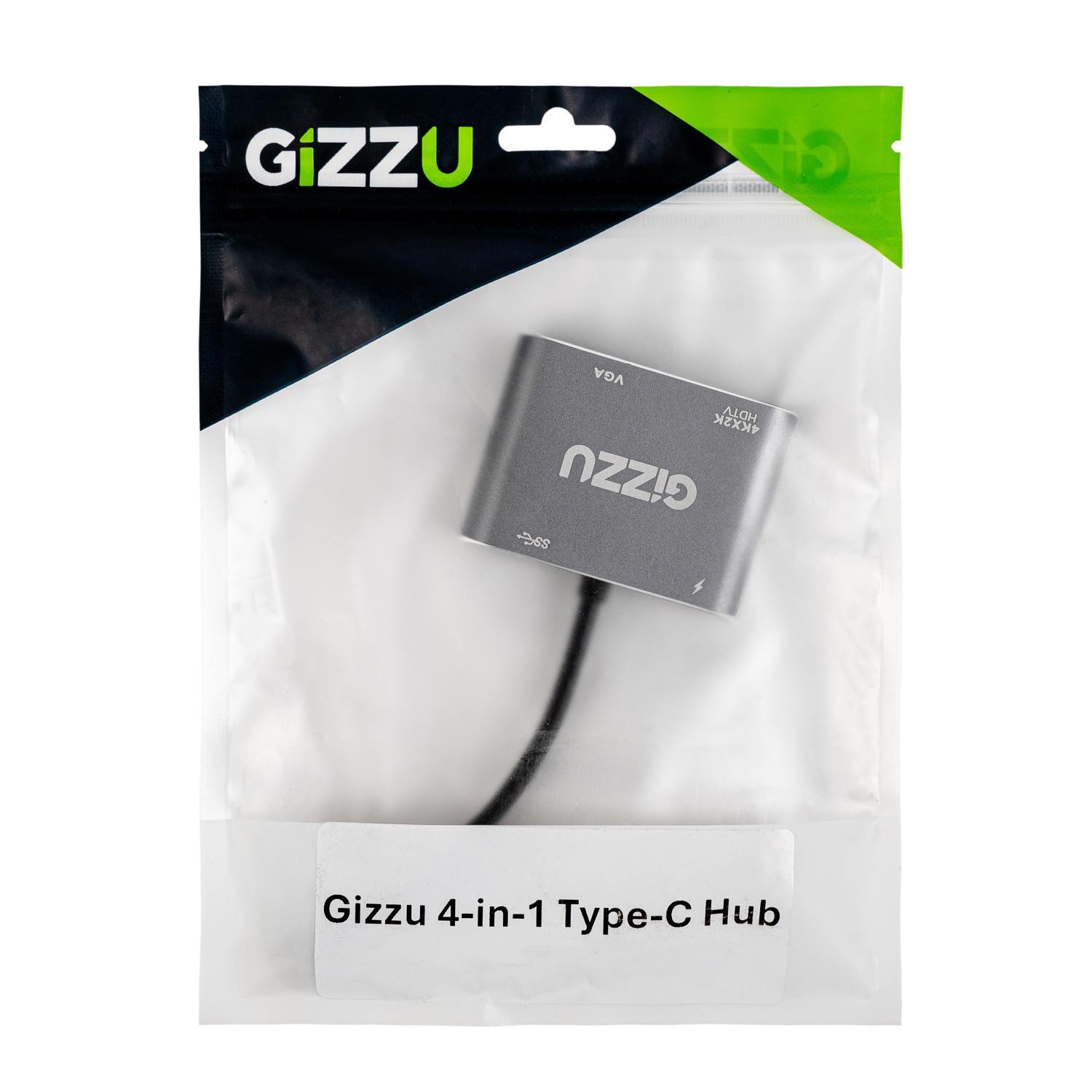 GAPCHVUPD_wr_04a Gizzu 4-in-1 Type-C to HDMI/VGA/USB3.0 Hub