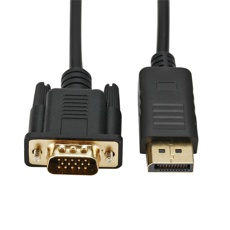 GAPDPV_wr_01-1 Gizzu 1080P DisplayPort to VGA Cable 1.8m Poly