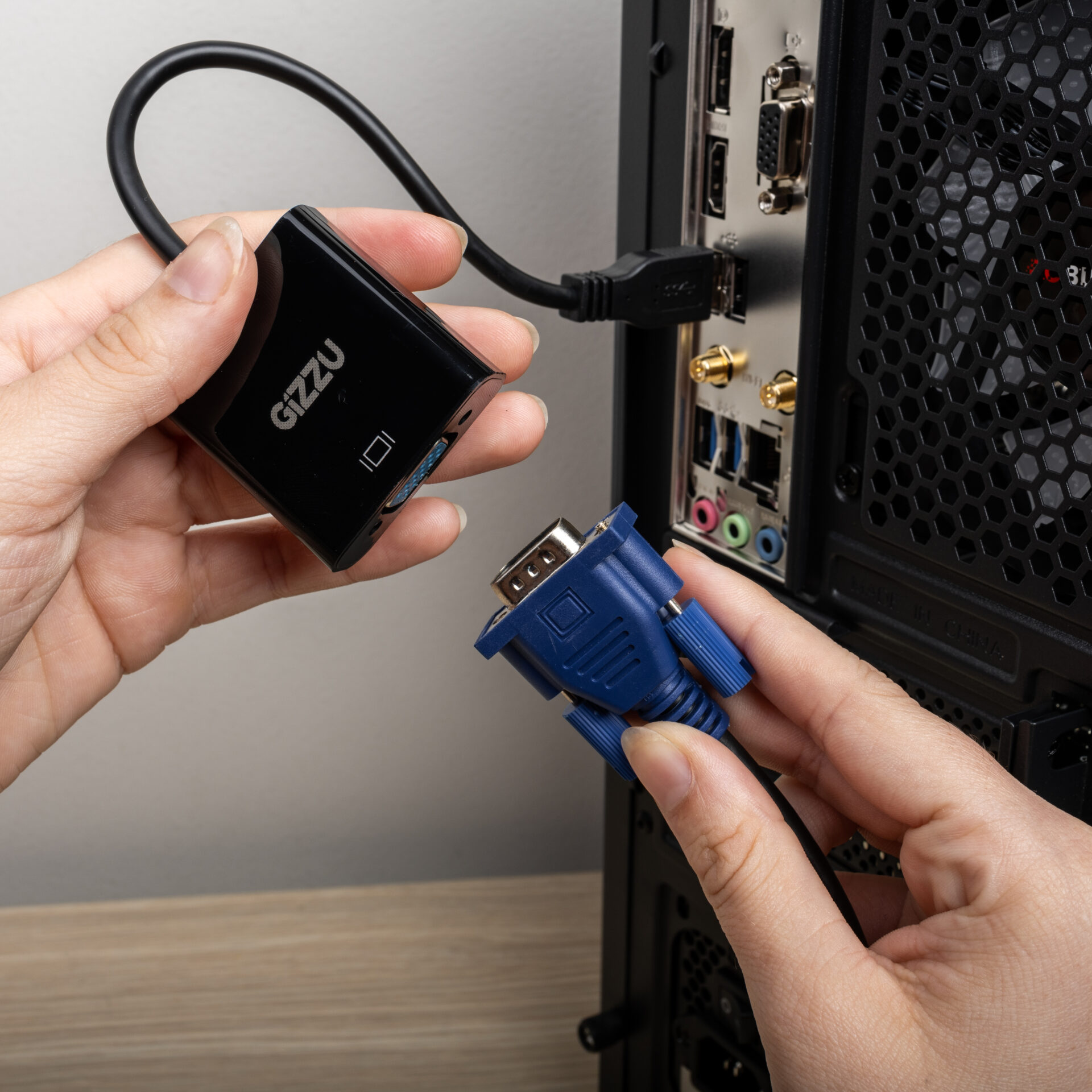 GAPU3V-2 Gizzu USB3.0 to VGA Adapter