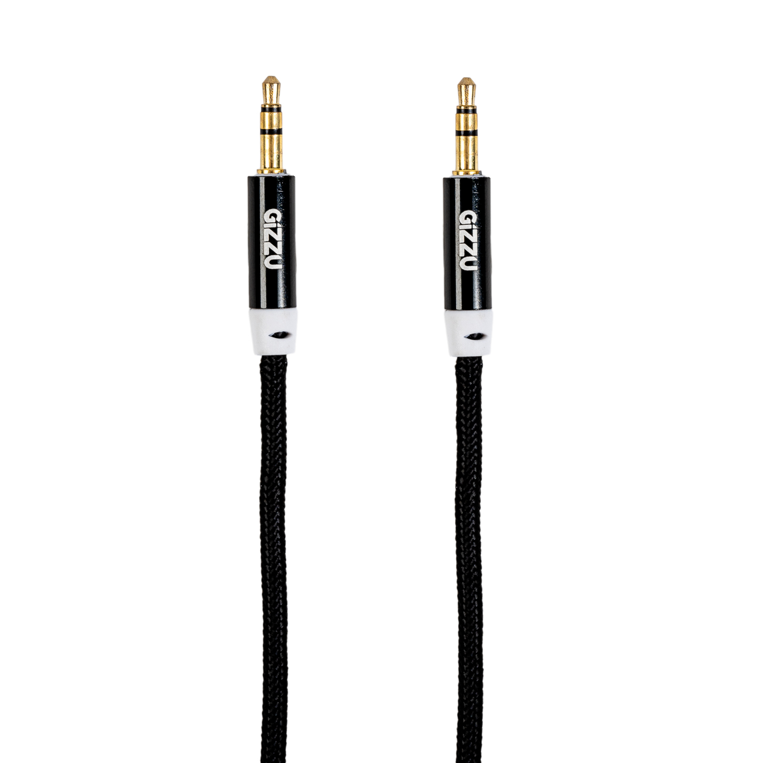 GCP35MM3_wr_02a Gizzu 3.5mm AUX Cable 2m - Black