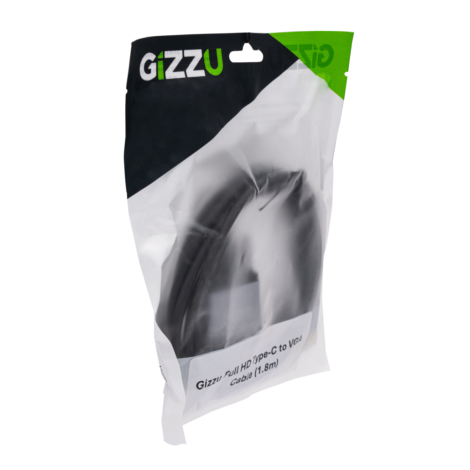 GCPCV18_Gizzu-Full-HD-Type-C-to-VGA-Cable-1.8m-Black_wr_03a Gizzu Full HD Type-C to VGA Cable (1.8m) - Black