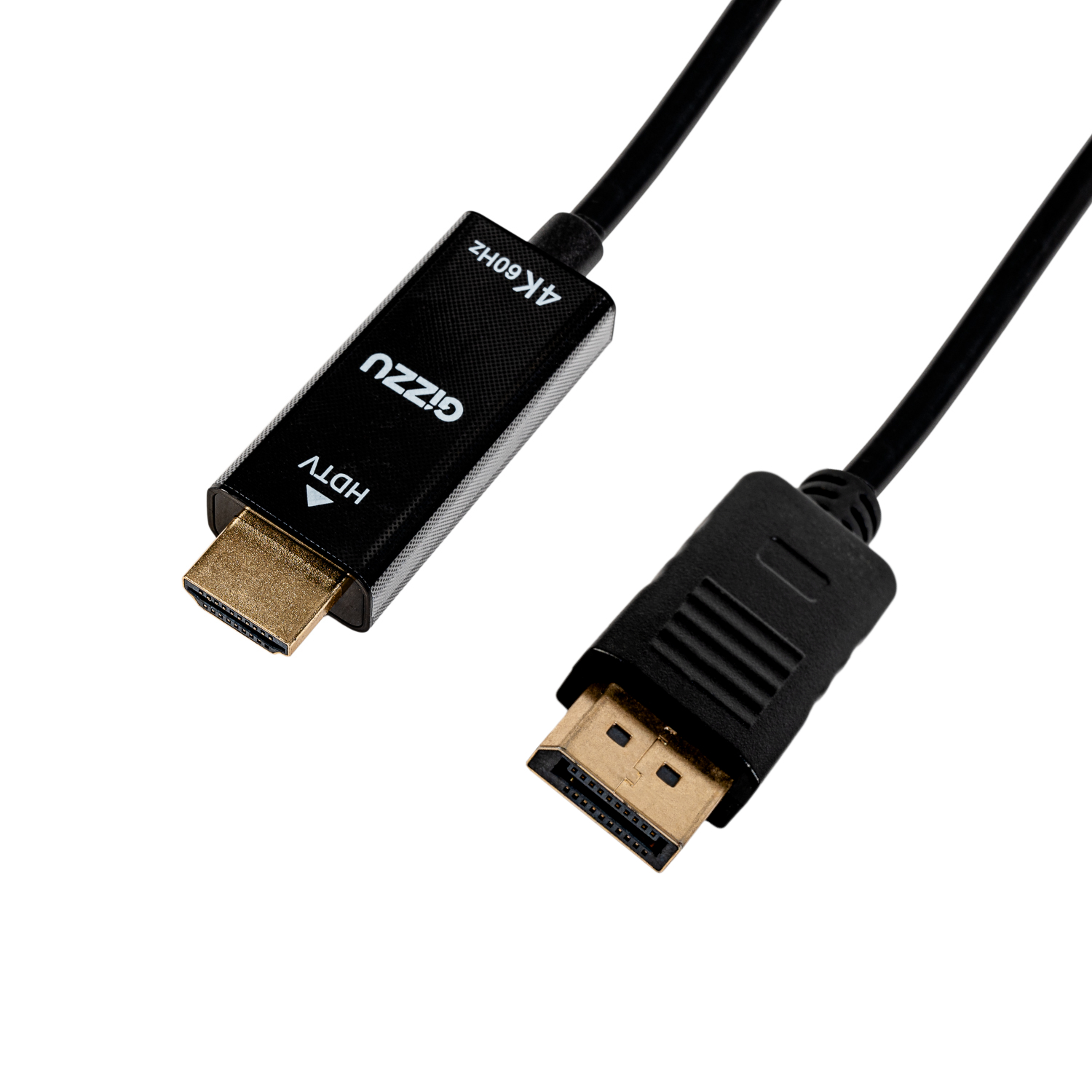 GCPDPH15_wr_01b Gizzu 4K60Hz DisplayPort to HDMI Cable 1.5m