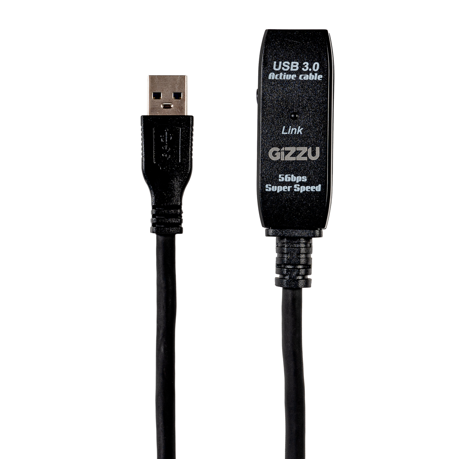 GCPU3UE10A-0126-Edit1500x1500-96DPI Gizzu USB3.0 Active Extension Cable 10m