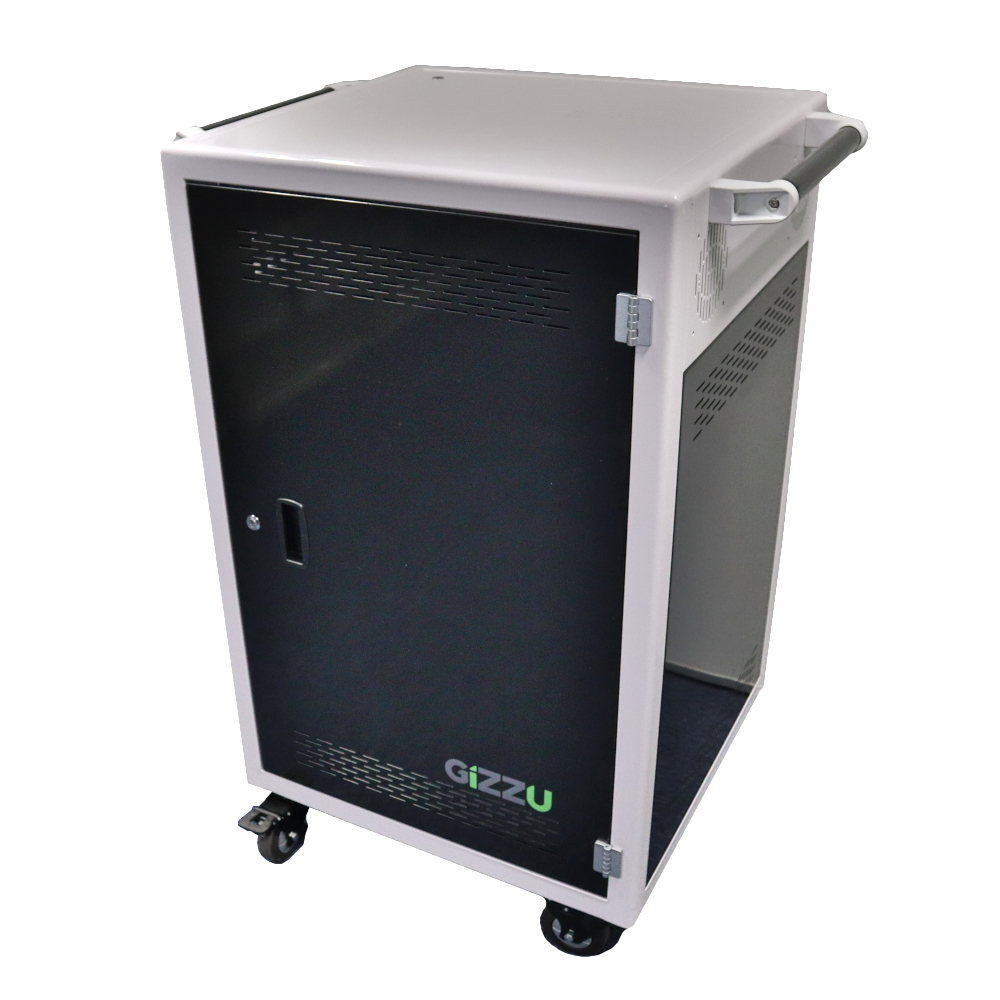 GCT36TC_wr_03 Gizzu 36 Bay Type-C Storage Charging Trolley for 15.6" Laptops