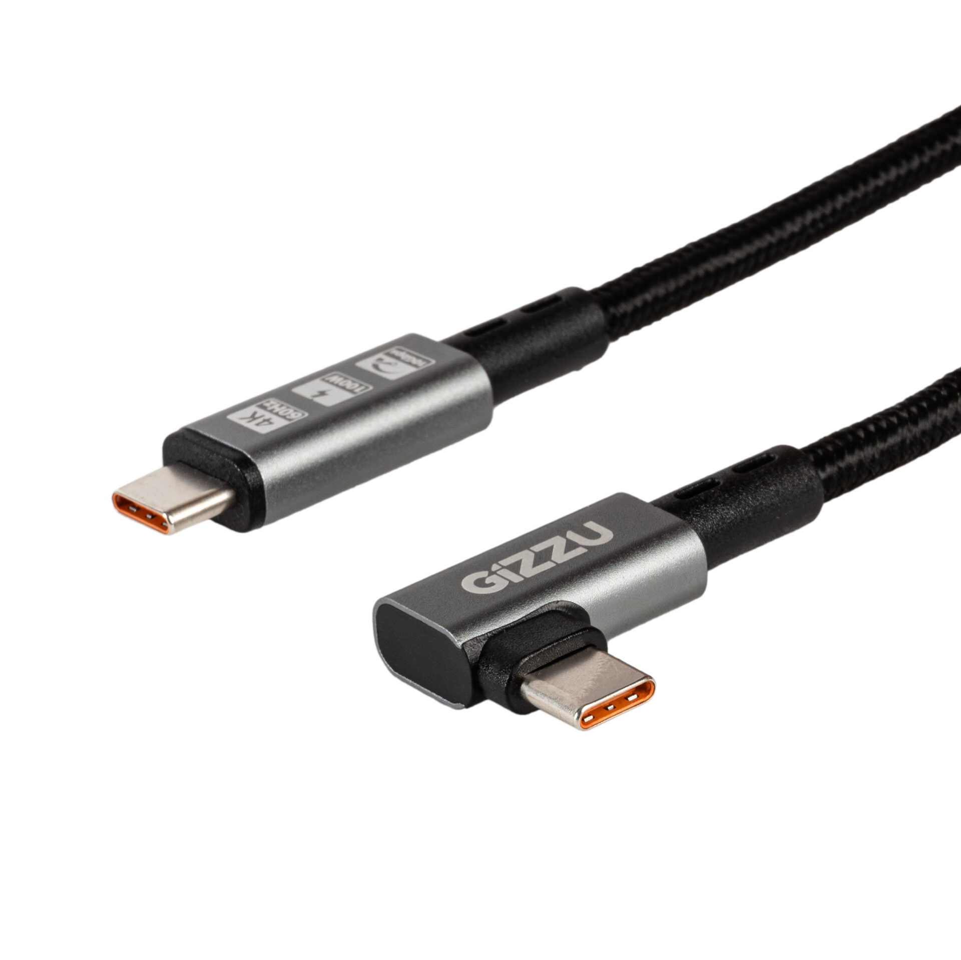 GIZZU-GCPCC10010G90-01-100W-10Gbps-Type-C-Angled-1m-Cable_ANGLED-9154-Edit_2500x2500 Gizzu 100W 10Gbps Type-C Angled 1m Cable