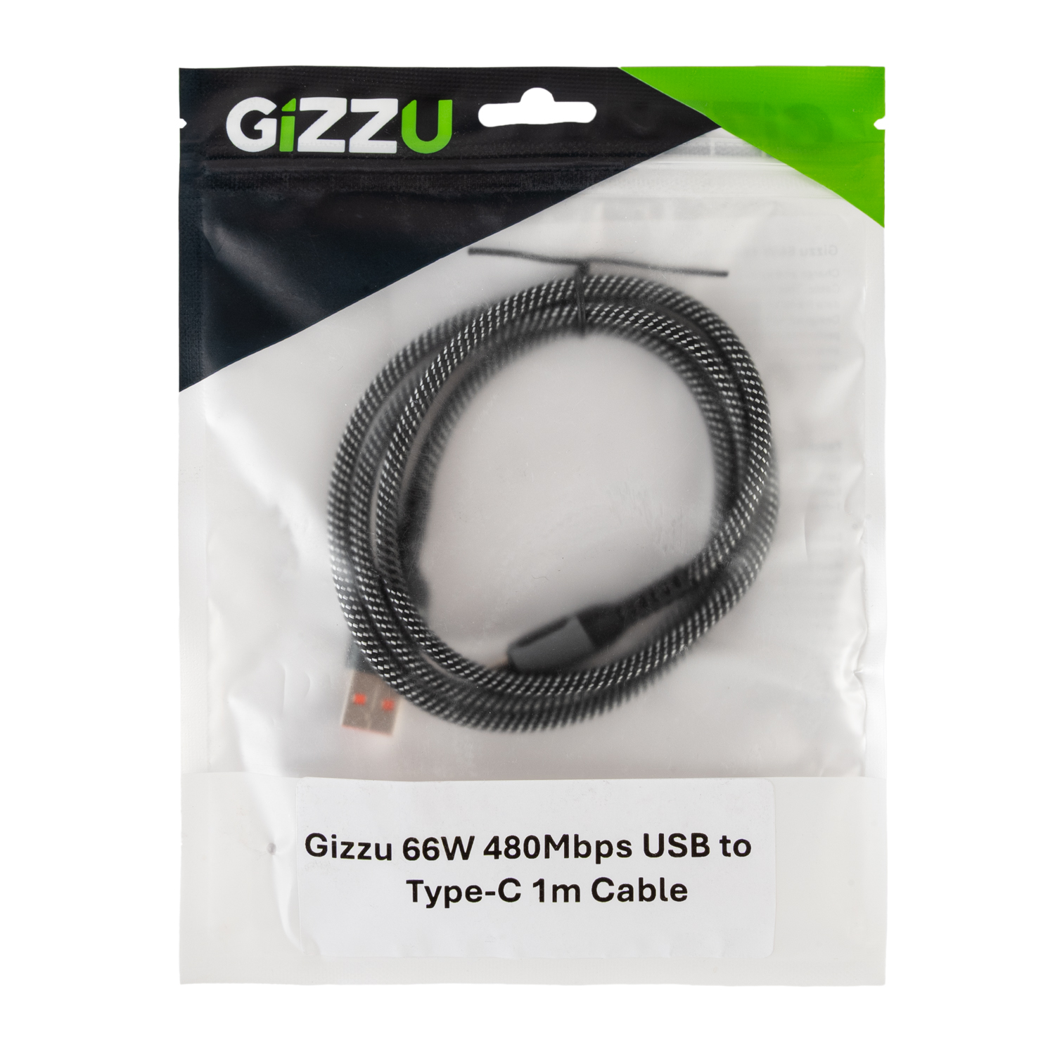 GIZZU-GCPU2C060048G-01-66W-480Mbps-USB-to-Type-C-1m-Cable_PACKAGING-9160-Edit-2_1500x1500 GIZZU 66W 480Mbps USB to Type-C 2m Cable