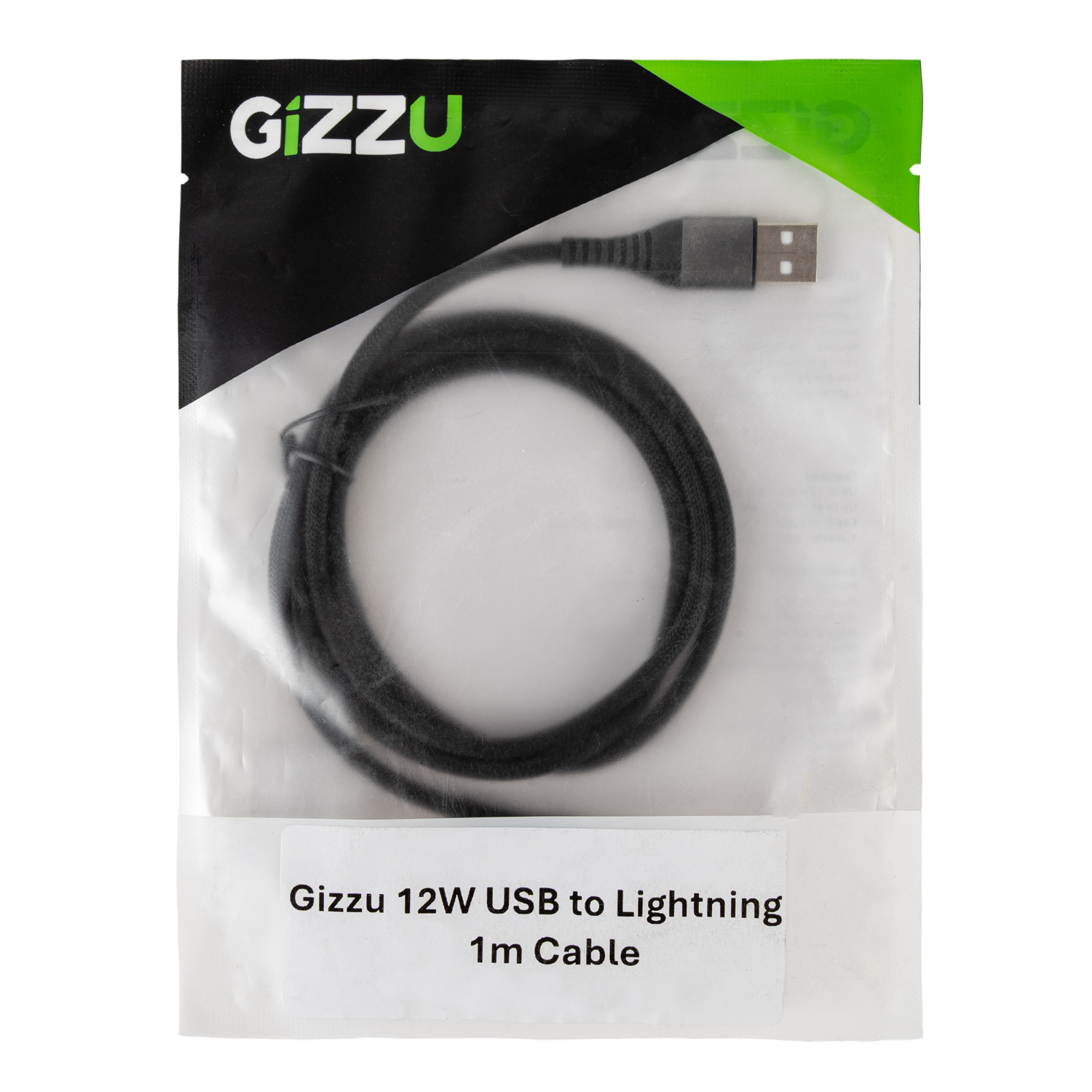 GIZZU-GCPU2L012-01-12W-USB-to-Lightning-1m-Cable_PACKAGING-9209-Edit_1500x1500 GIZZU 12W USB to Lightning 1m Cable