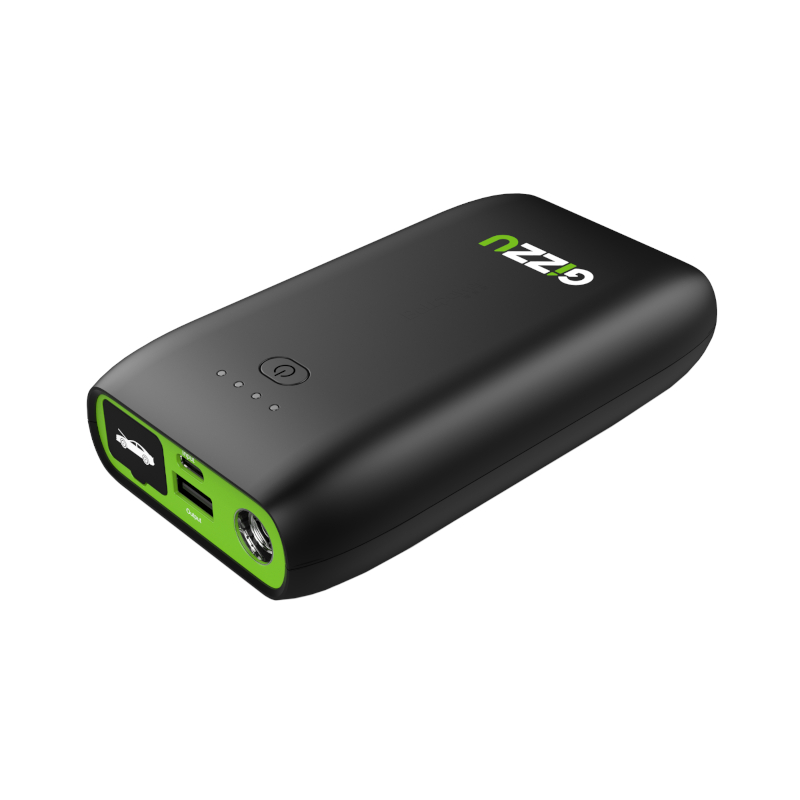 GJS10000_wr_01a GIZZU 1000A Jump Starter 10400mAh - Black