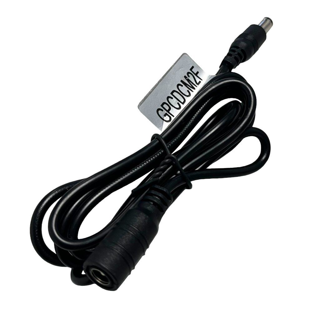 GPCDCM2F_wr_01a GIZZU Power Cable DC 12V Male to Female Extender 1.2M