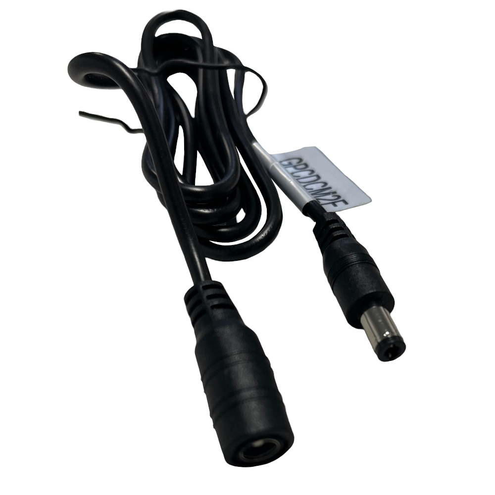 GPCDCM2F_wr_03a GIZZU Power Cable DC 12V Male to Female Extender 1.2M