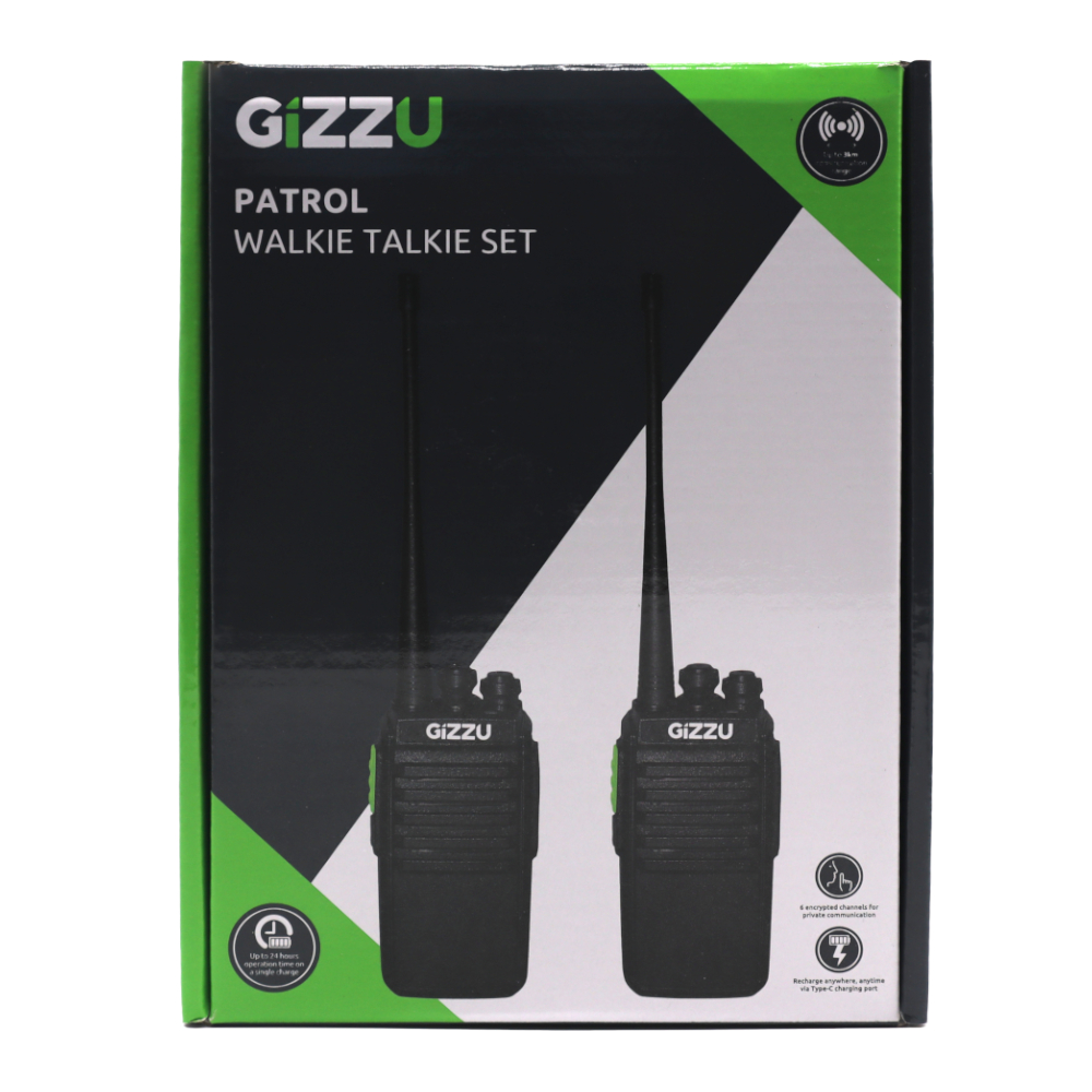 GPWT_wr_06 Gizzu Patrol Walkie Talkie Set