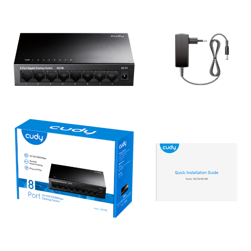 GS108_wr_03a Cudy 8-Port Gigabit Metal Switch