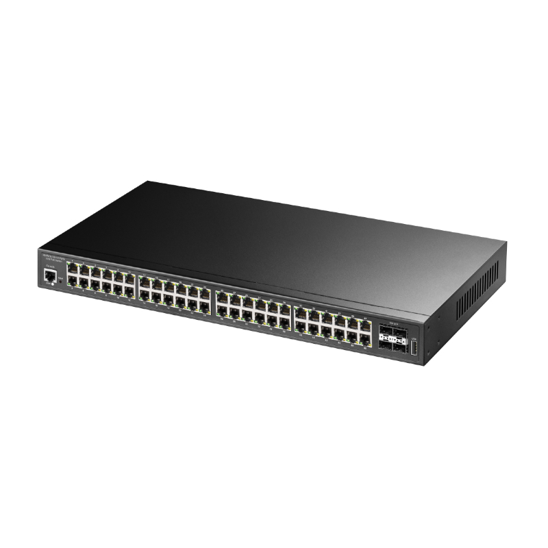 GS2048PS4_wr_02 Cudy 48 Port Layer 2 Managed Gigabit PoE Switch