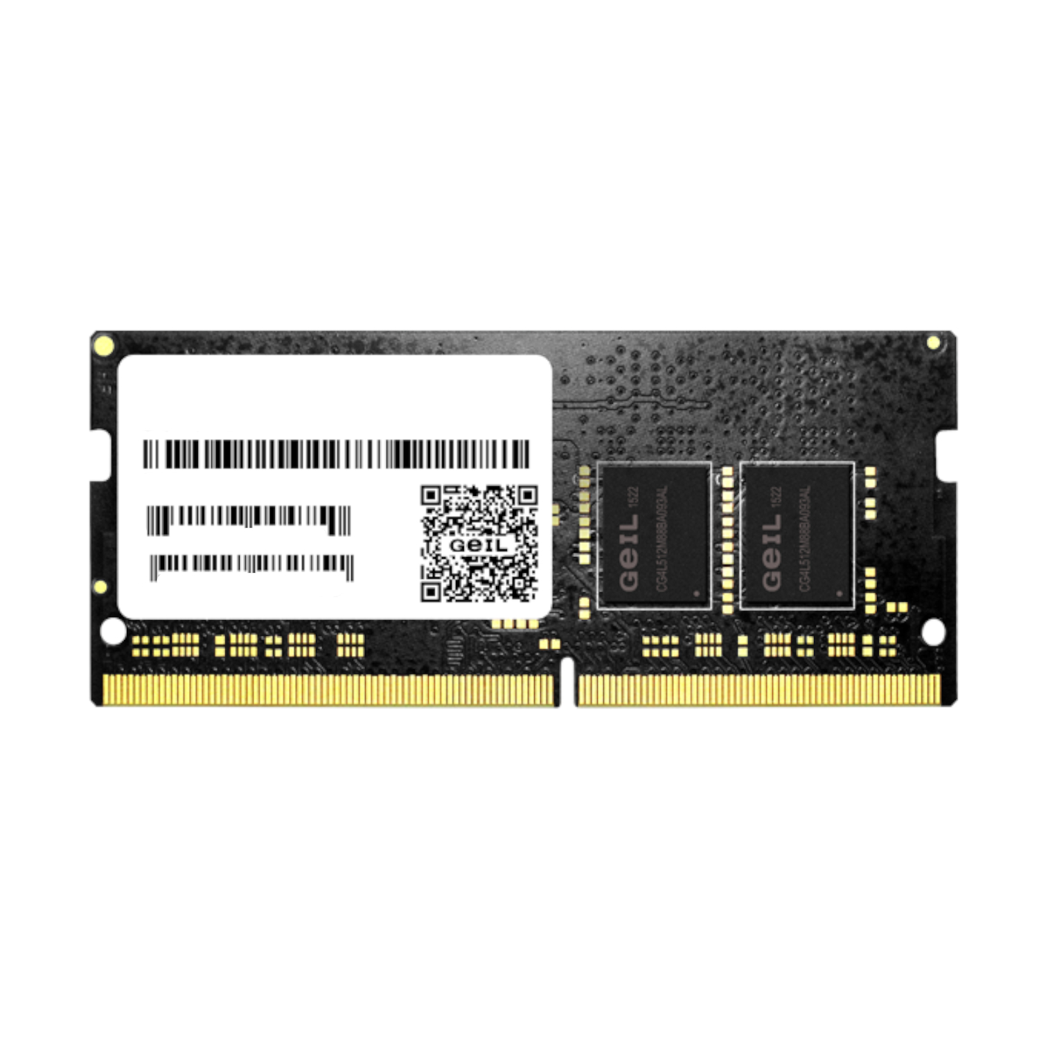 GS44GB2666C19SC_GeIL-Pristine-4GB-DDR4-2666MHz-SODIMM-Notebook-Memory-Black_wr_03a GeIL Pristine 4GB DDR4 2666MHz SODIMM Notebook Memory