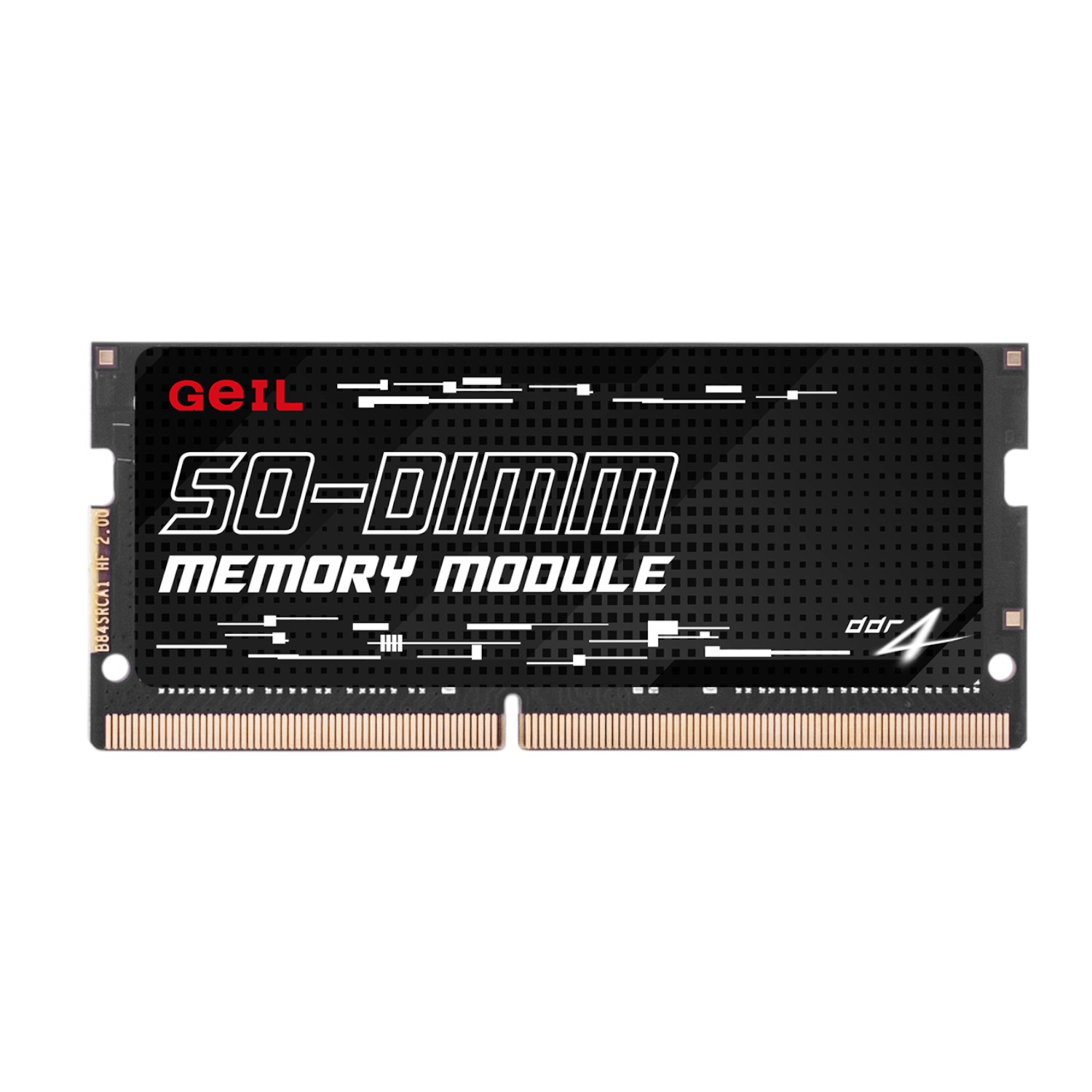 GS48GB3200C22SC_GeIL-Pristine-8GB-DDR4-3200MHz-Notebook-Memory-Black_wr_01 GeIL Pristine 8GB DDR4 3200MHz Notebook Memory