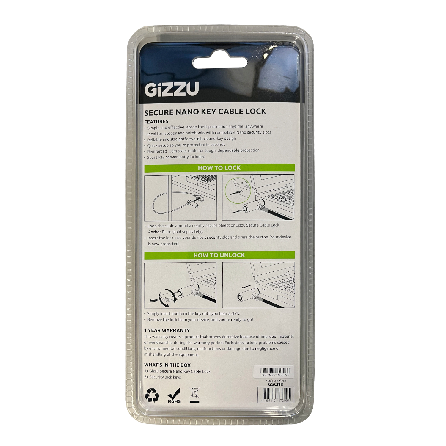 GSCNK_Gizzu-Nano-Security-Cable-with-Key-Lock-Silver_wr_03a GIZZU 1.8m Nano Key Lock Security Cable with Key