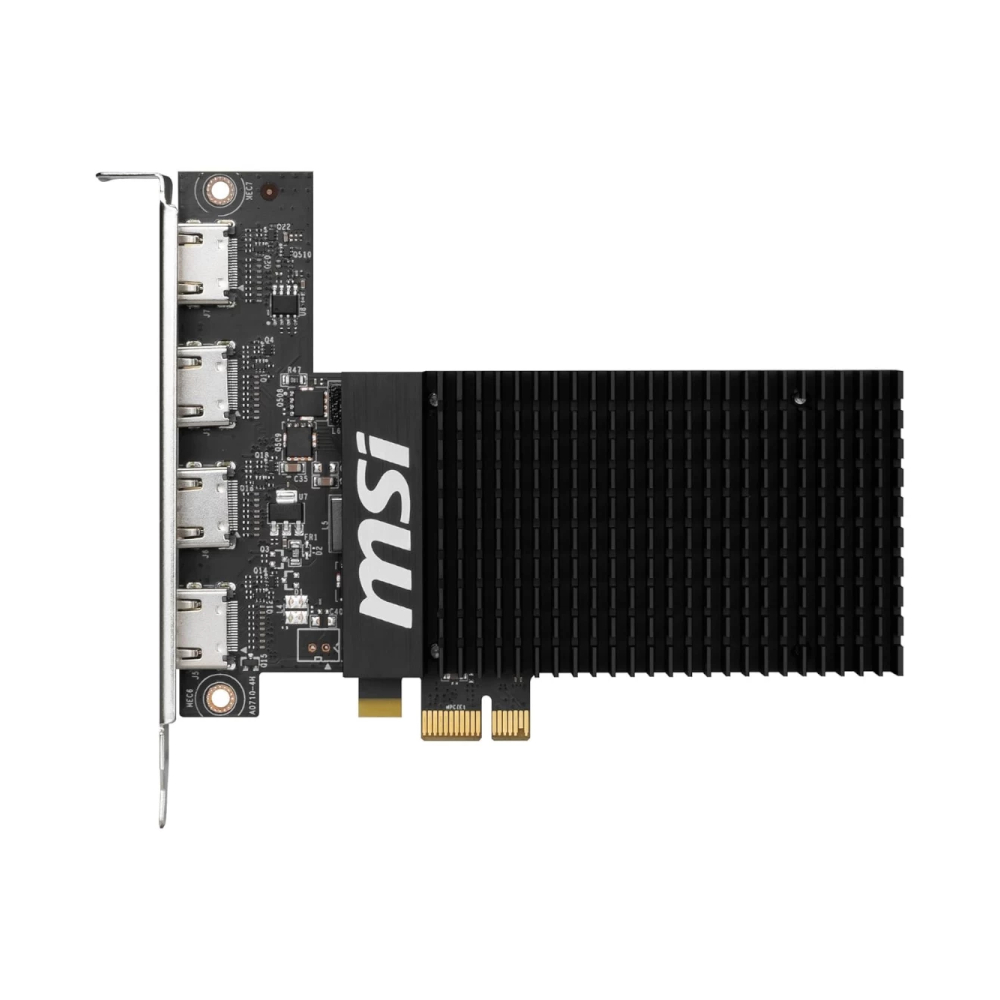 GT7102GD3H4HDMI_wr_02 MSI Nvidia GeForce GT 710 2GD3H 2GB 64-BIT 4x HDMI Graphics Card
