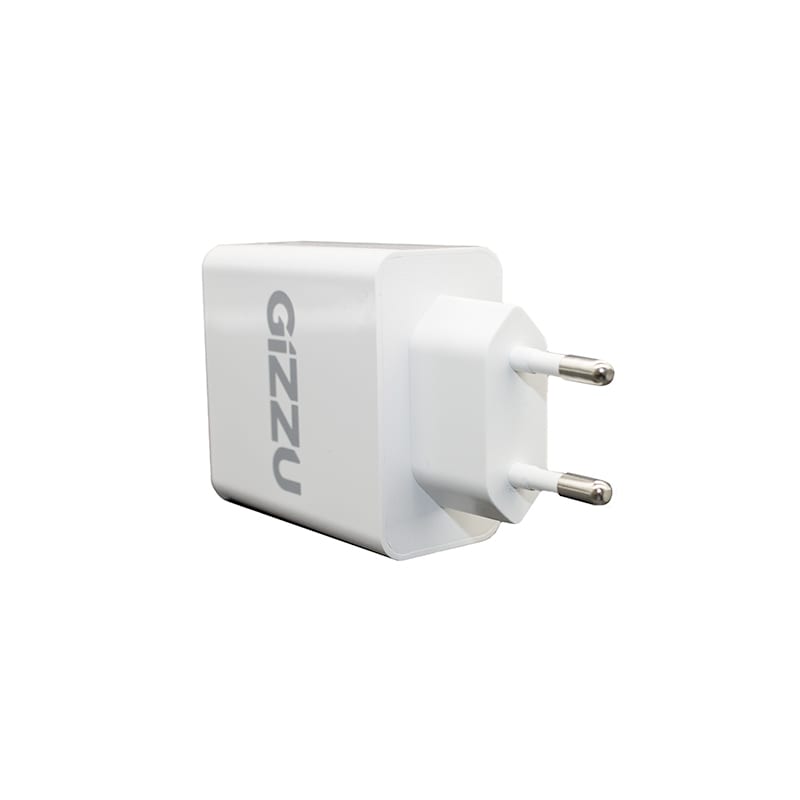 GWCPDU36W_wr_03 GIZZU Wall Charger Type C 36W PD QC3.0 18W - White