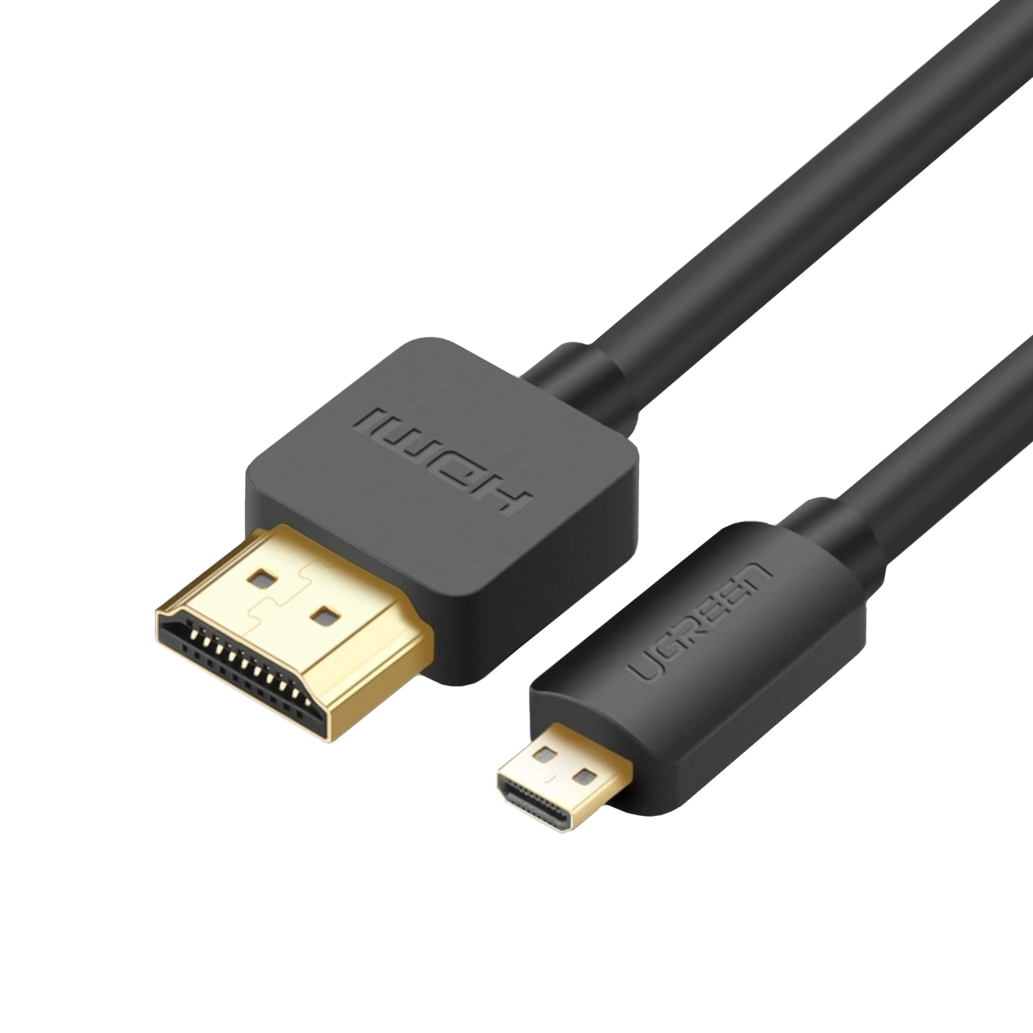 HD127-30102_UGreen-HD127-Micro-HDMI-to-HDMI-2.0-Cable-1.5M-Black_wr_01 UGREEN HD127 Micro HDMI to HDMI 2.0 Cable 1.5M - Black