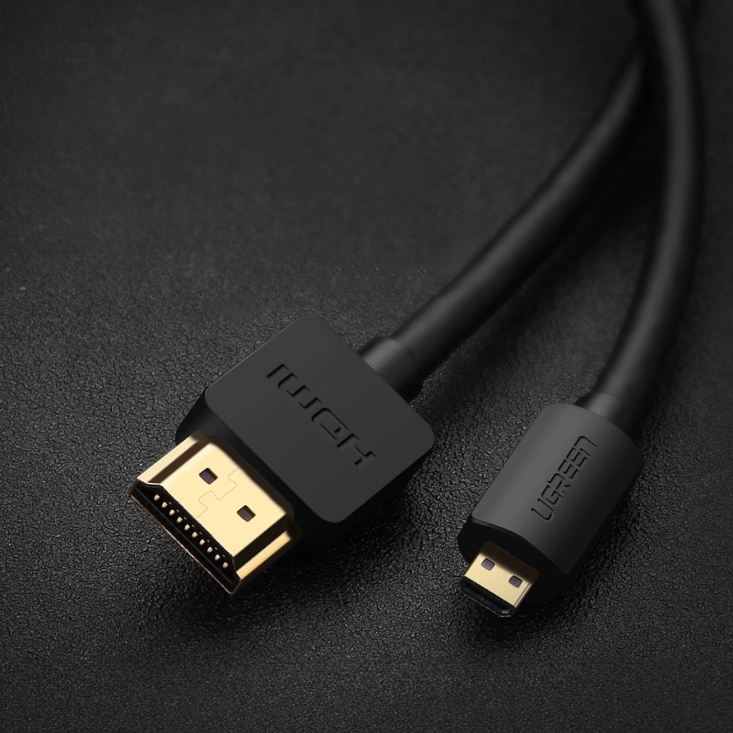HD127-30102_UGreen-HD127-Micro-HDMI-to-HDMI-2.0-Cable-1.5M-Black_wr_02-1 UGREEN HD127 Micro HDMI to HDMI 2.0 Cable 1.5M - Black