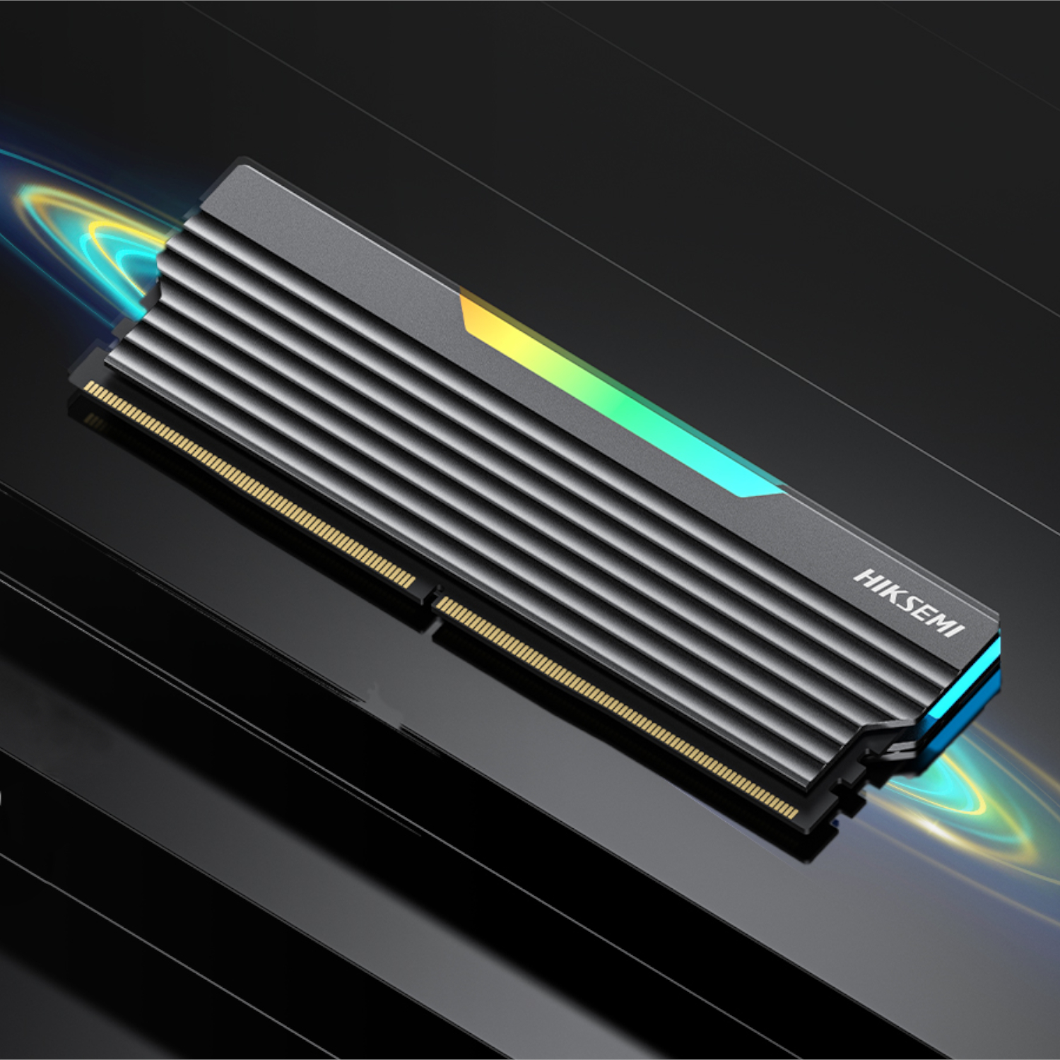 HIKSEMI_HSC408U36C4-8G_wr_04a HIKSEMI Future RGB 8GB 3600MHz DDR4 UDIMM Gaming Memory – Black
