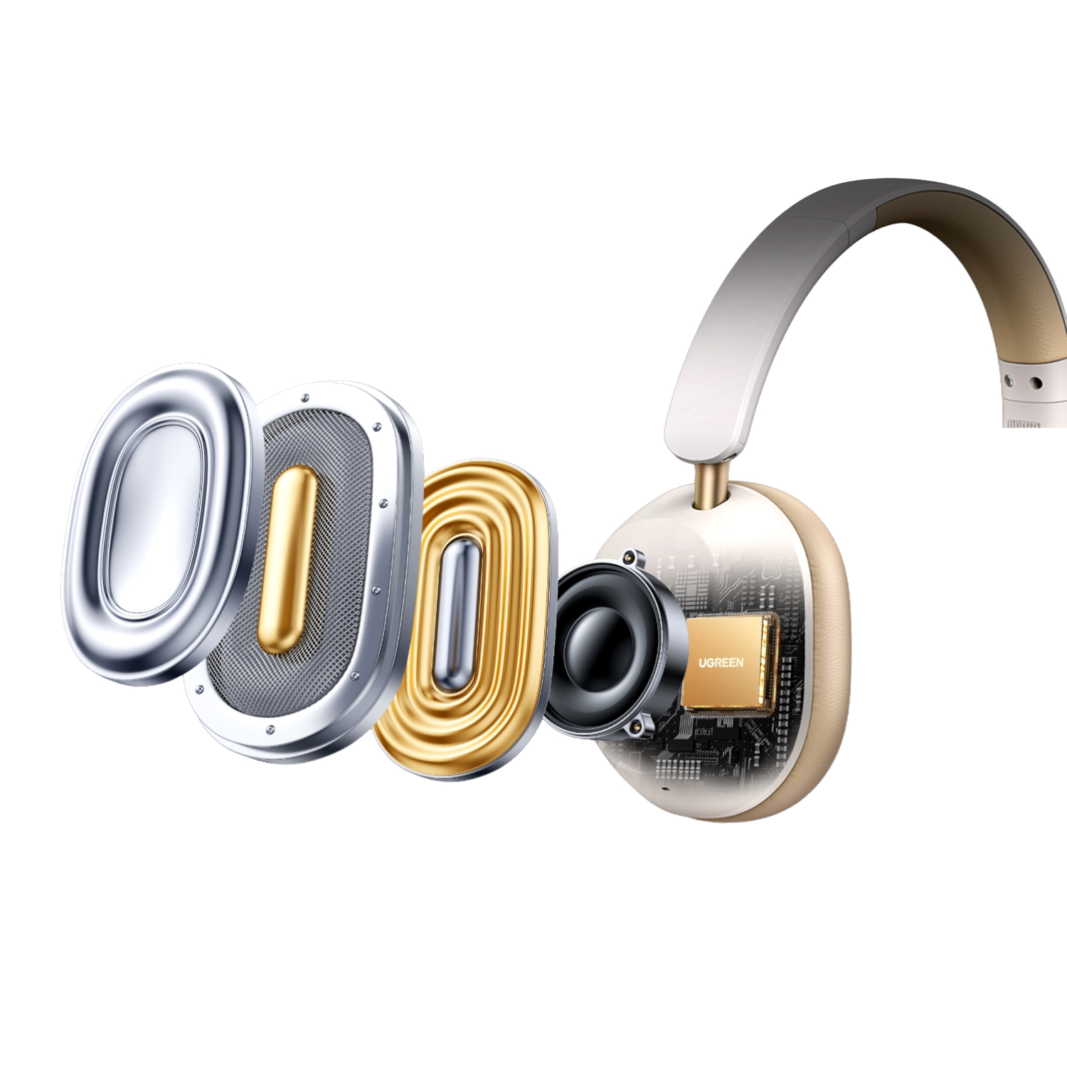 HP203-35758_07 UGREEN HiTune Max 5C Hybrid ANC Headphones–White