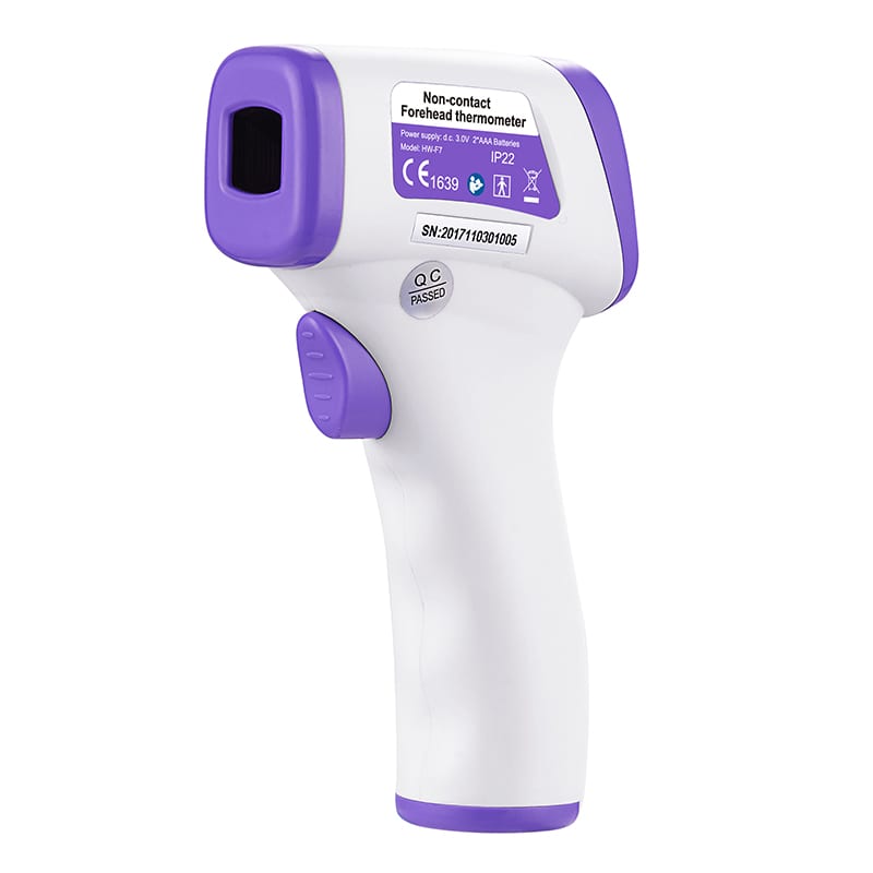 HW-F7_wr_02 Simzo Non-contact LED Handheld Infrared Thermometer - Single