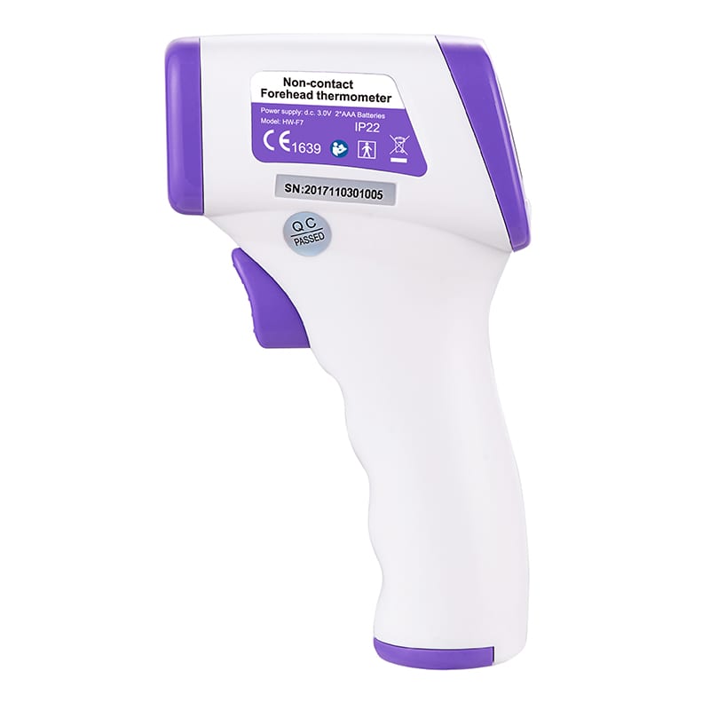 HW-F7_wr_03 Simzo Non-contact LED Handheld Infrared Thermometer - Single