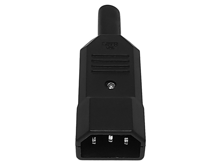 IEC-MALE Male IEC 10A Connector