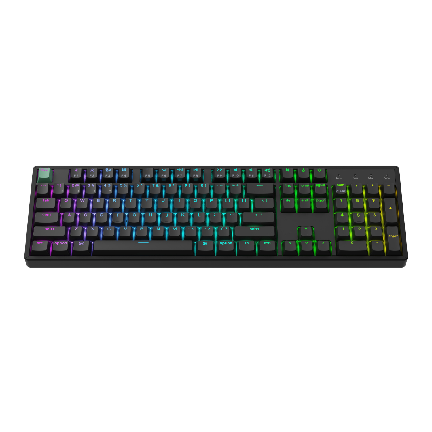 K10H-J1_Keychron-K10-HE-100-Hot-Swap-Gateron-Dbl-Rail-Nebula-Switch-RGB-Wireless-Keyboard-–-Black_wr_03a Keychron K10 HE 100% Hot-Swap Gateron Dbl-Rail Nebula Switch RGB Wireless Keyboard - Black