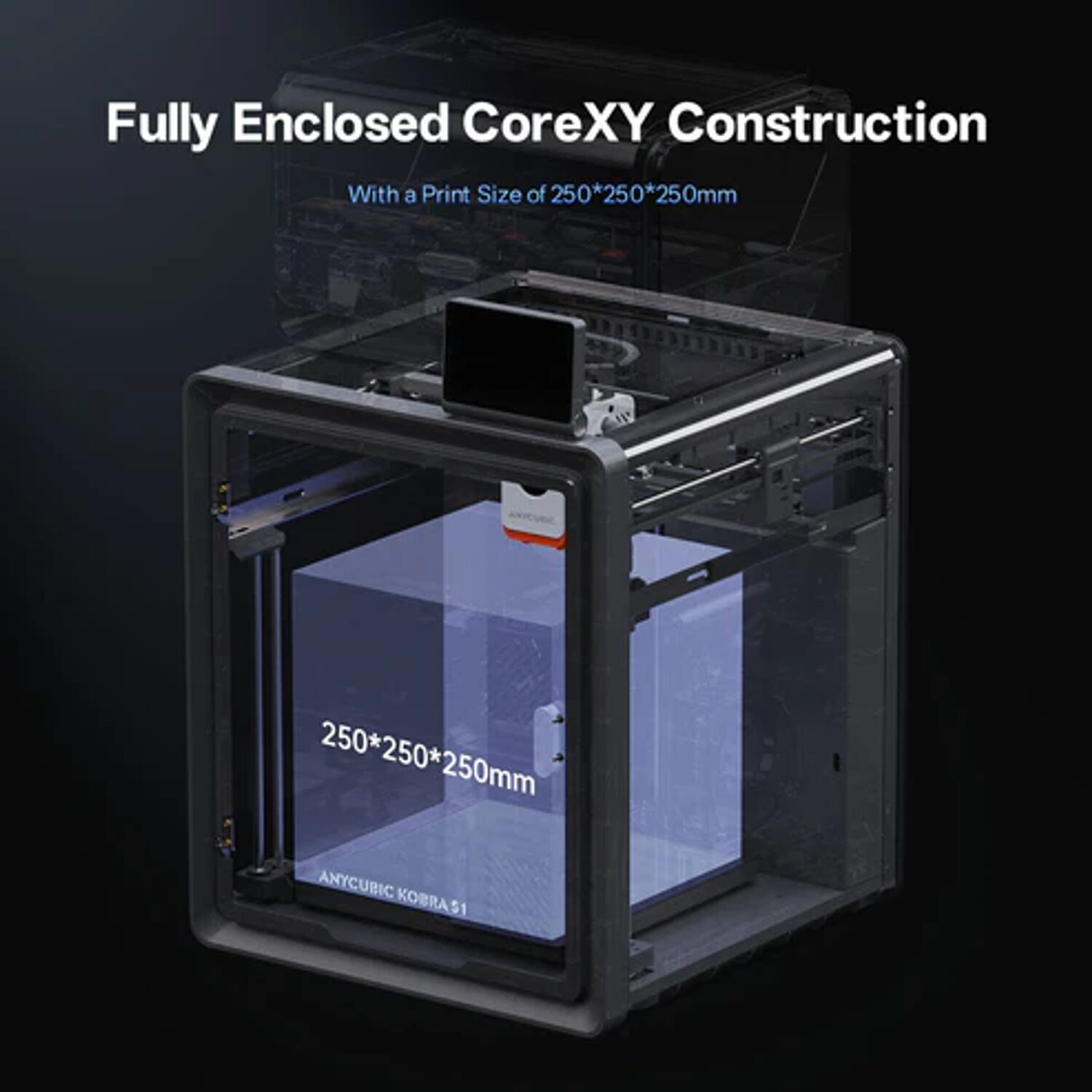 KBS1BK0C-O_ANYCUBIC_KOBRA_S1_wr_06 Anycubic Kobra S1 Filament 3D Printer