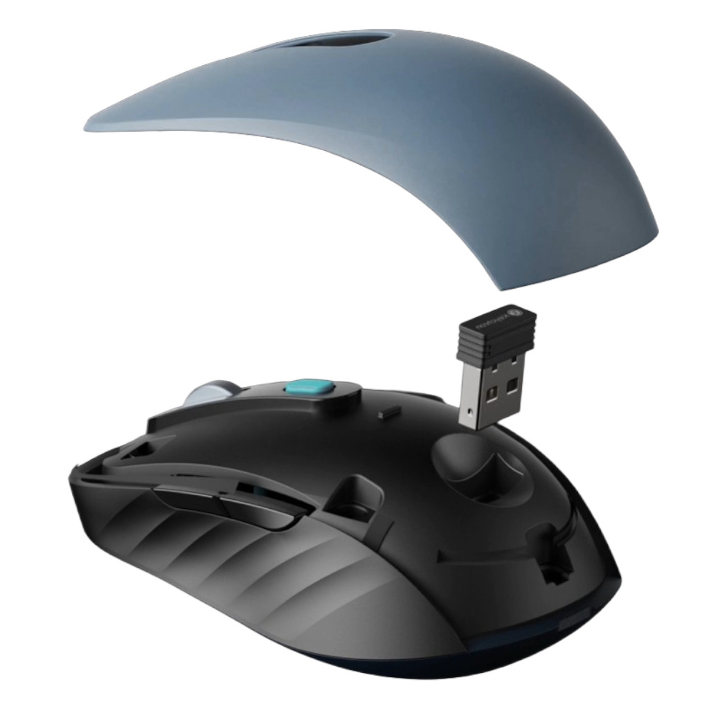 KCBD1_09 Keychron B33 80% TKL Wireless Keyboard and Mouse Combo – Black/Green