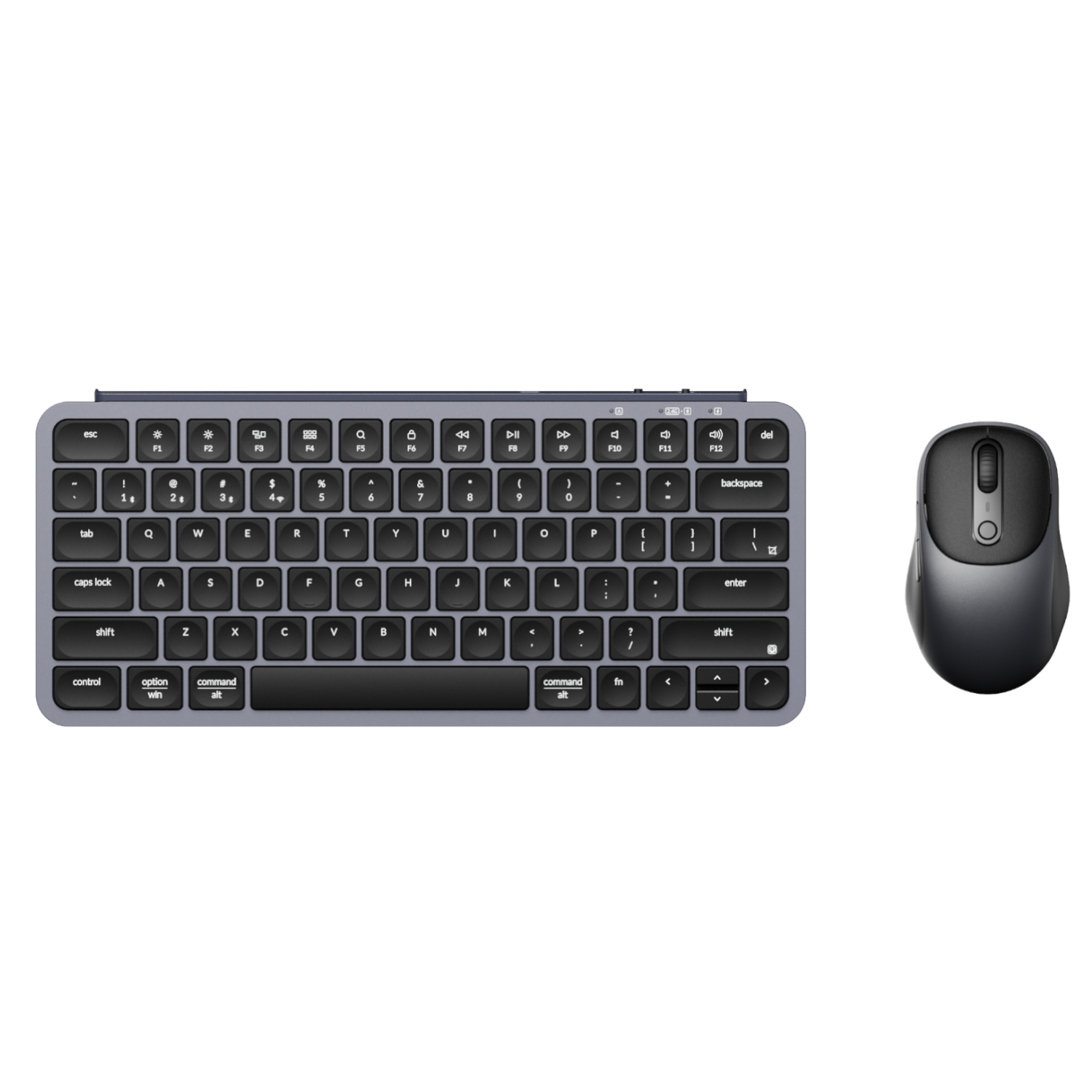 KCBD3_Keychron-B1-Pro-Wrless-KBoard-Mouse-Combo_Space-Grey Keychron B1 Pro 75% Layout Wireless Keyboard and Mouse Combo - Space Grey