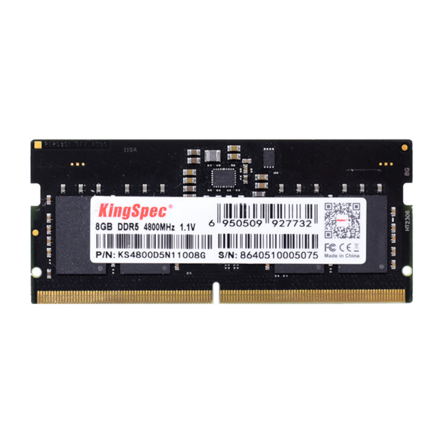 KS4800D5N11008G_Kingspec-8GB-4800MHz-DDR5-SODIMM-Notebook-Memory-Black_wr_01a Kingspec 8GB 4800MHz DDR5 SODIMM Notebook Memory