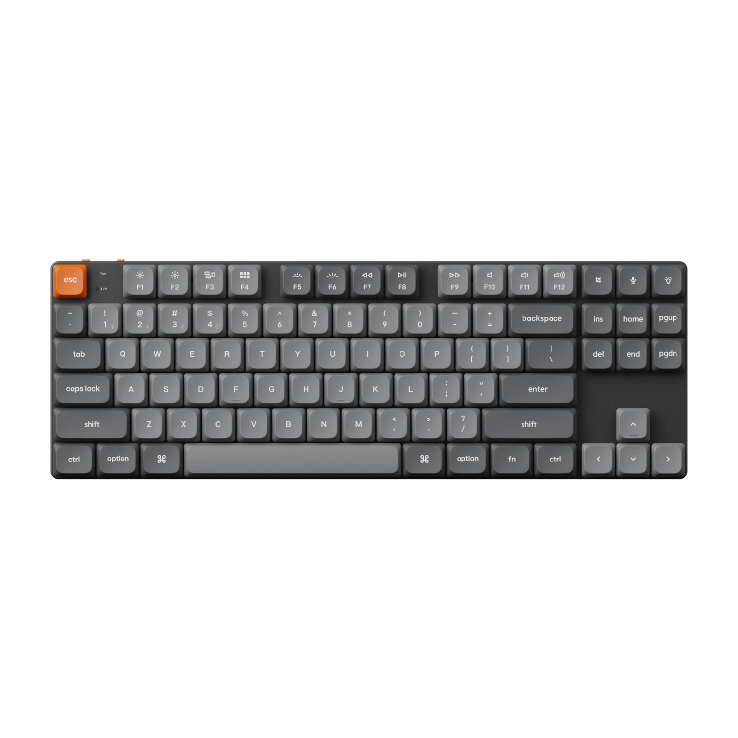 Keychron_K1M-H1_wr_02a Keychron K1 Max QMK/VIA 80% Wireless Custom Mechanical Keyboard | RED Switches