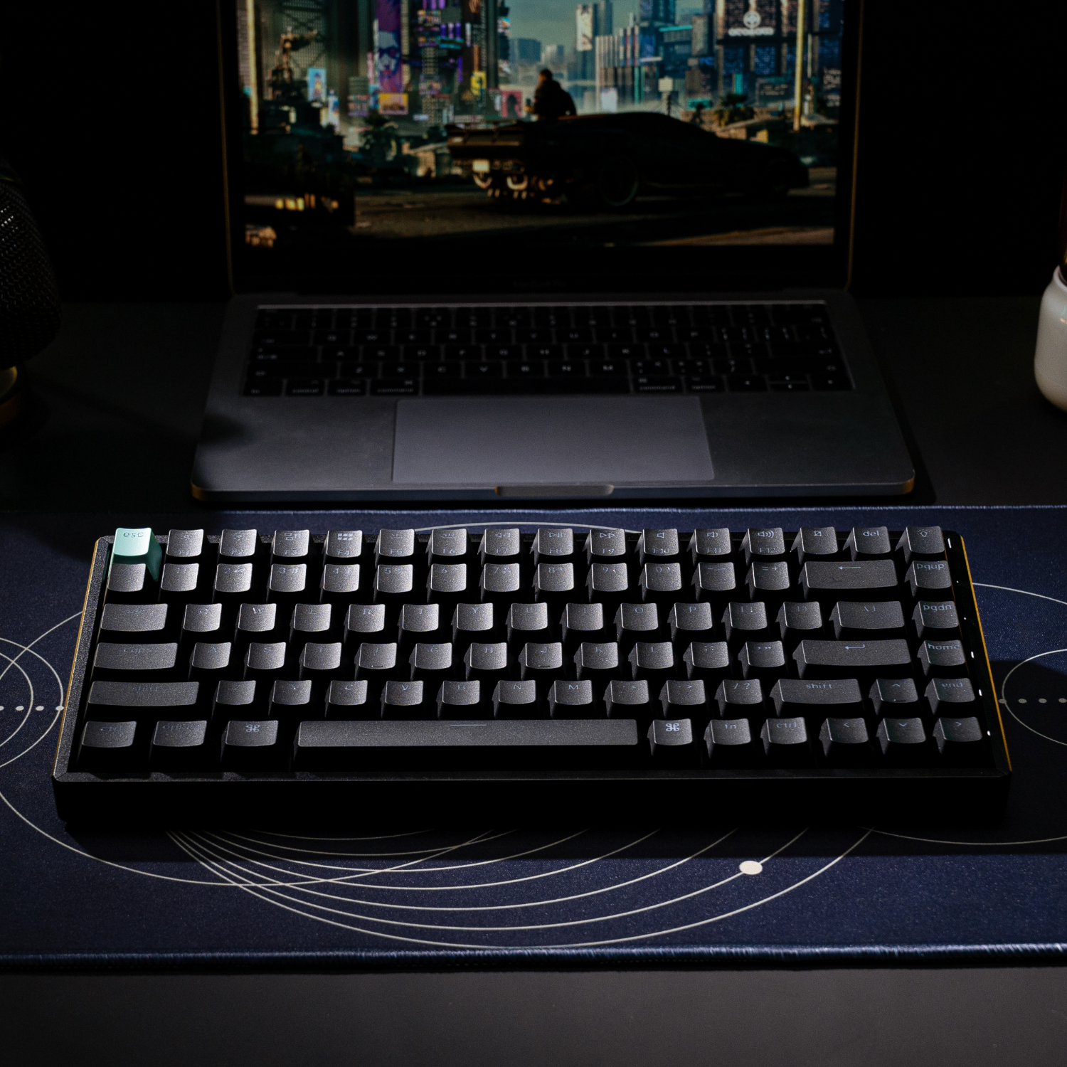 Keychron_K2H-J1_wr_03a Keychron K2 HE Wireless Standard Magnetic Custom Keyboard | NEBULA Switch