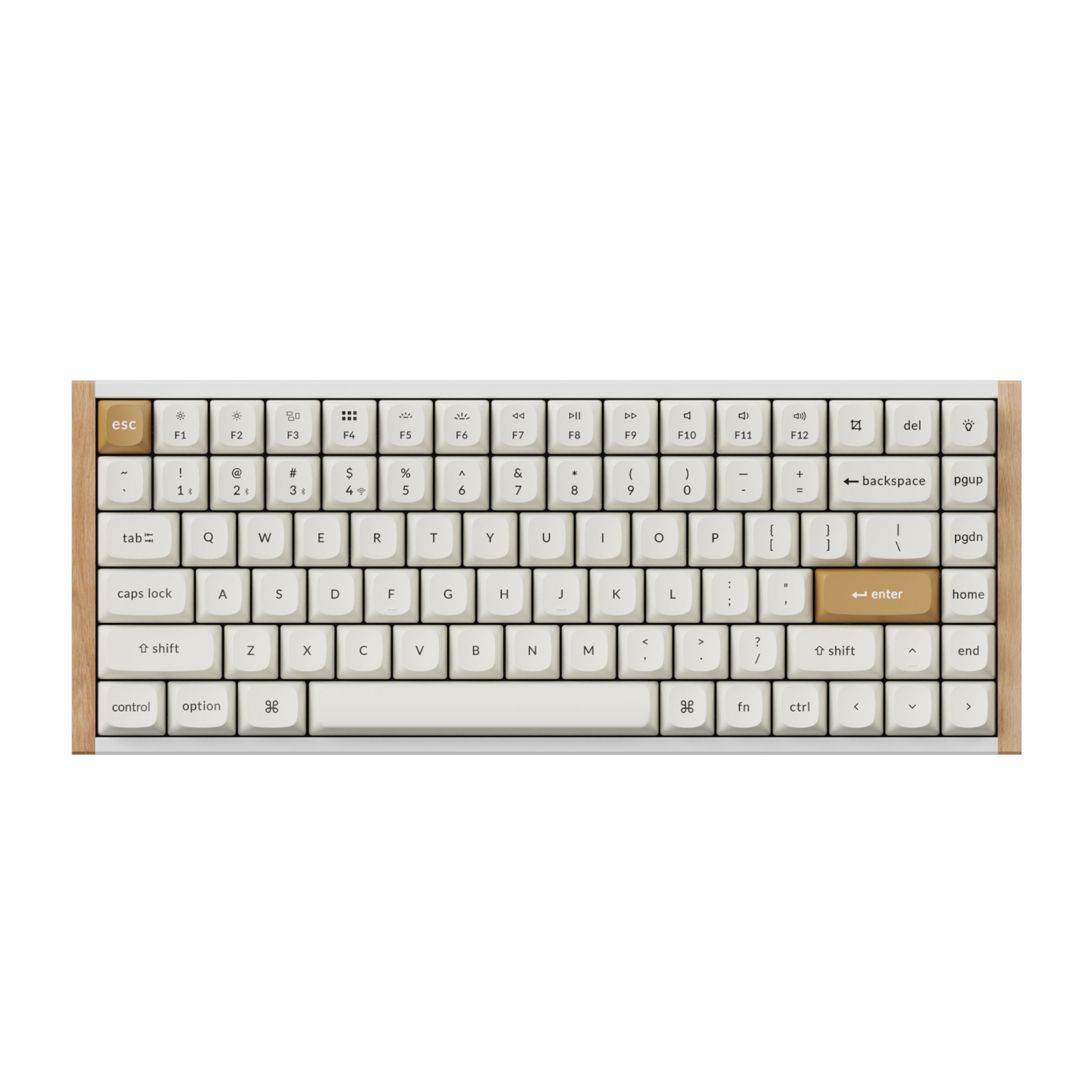 Keychron_K2H-Q1_wr_02a Keychron K2 HE Wireless Special Edition Magnetic Custom Keyboard | NEBULA Switch – White